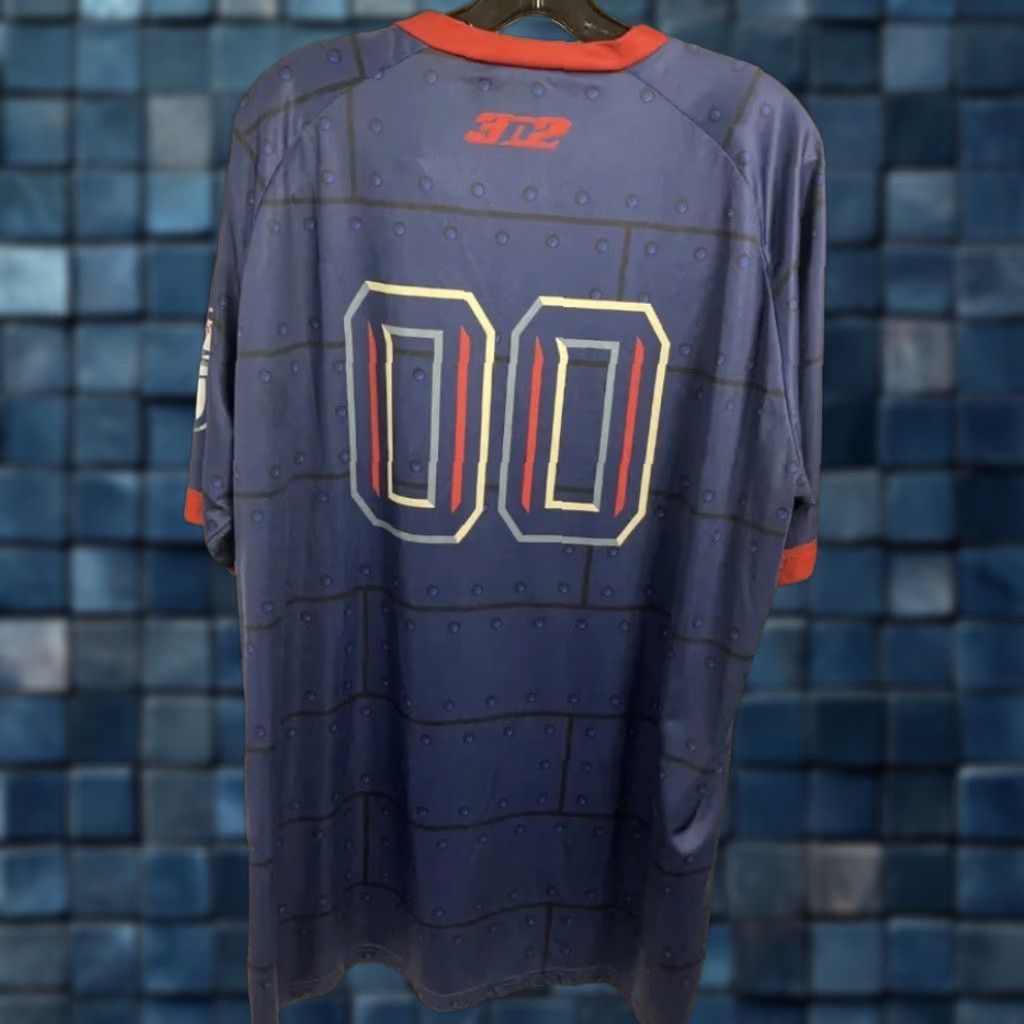 Vintage Mens 3N2 Velo Clube S20 Brazilian League Navy V-Neck Soccer Jersey XL Men Size US XL / EU 56 / 4 - 1 Thumbnail