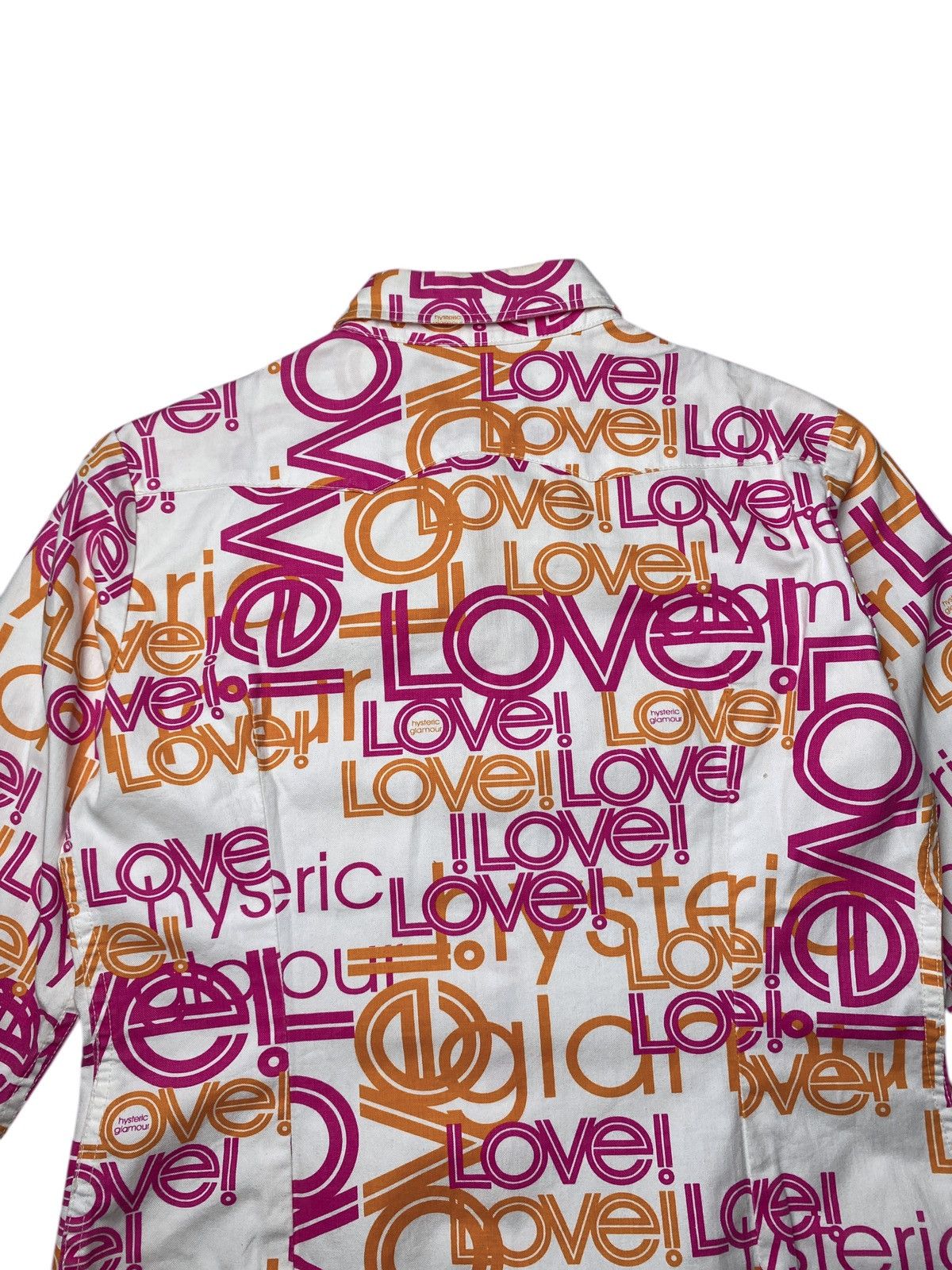 Hysteric Glamour 2000's Hysteric Glamour Love Shirts Size US S / EU 44-46 / 1 - 8 Thumbnail