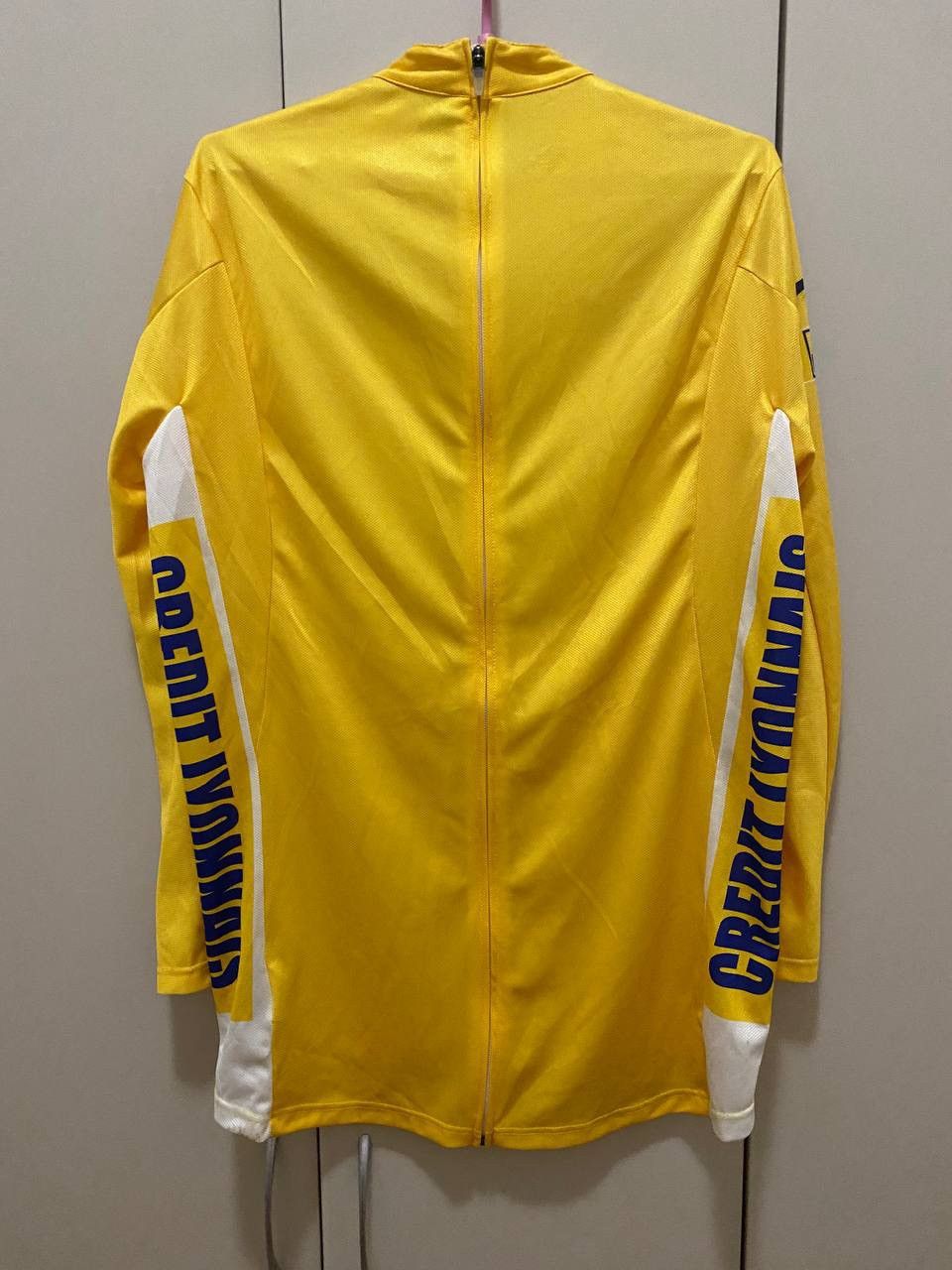 Bicycle × Nike !Signed! Nike Le Tour De France Credit Jersey Vintage Size US XL / EU 56 / 4 - 2 Thumbnail