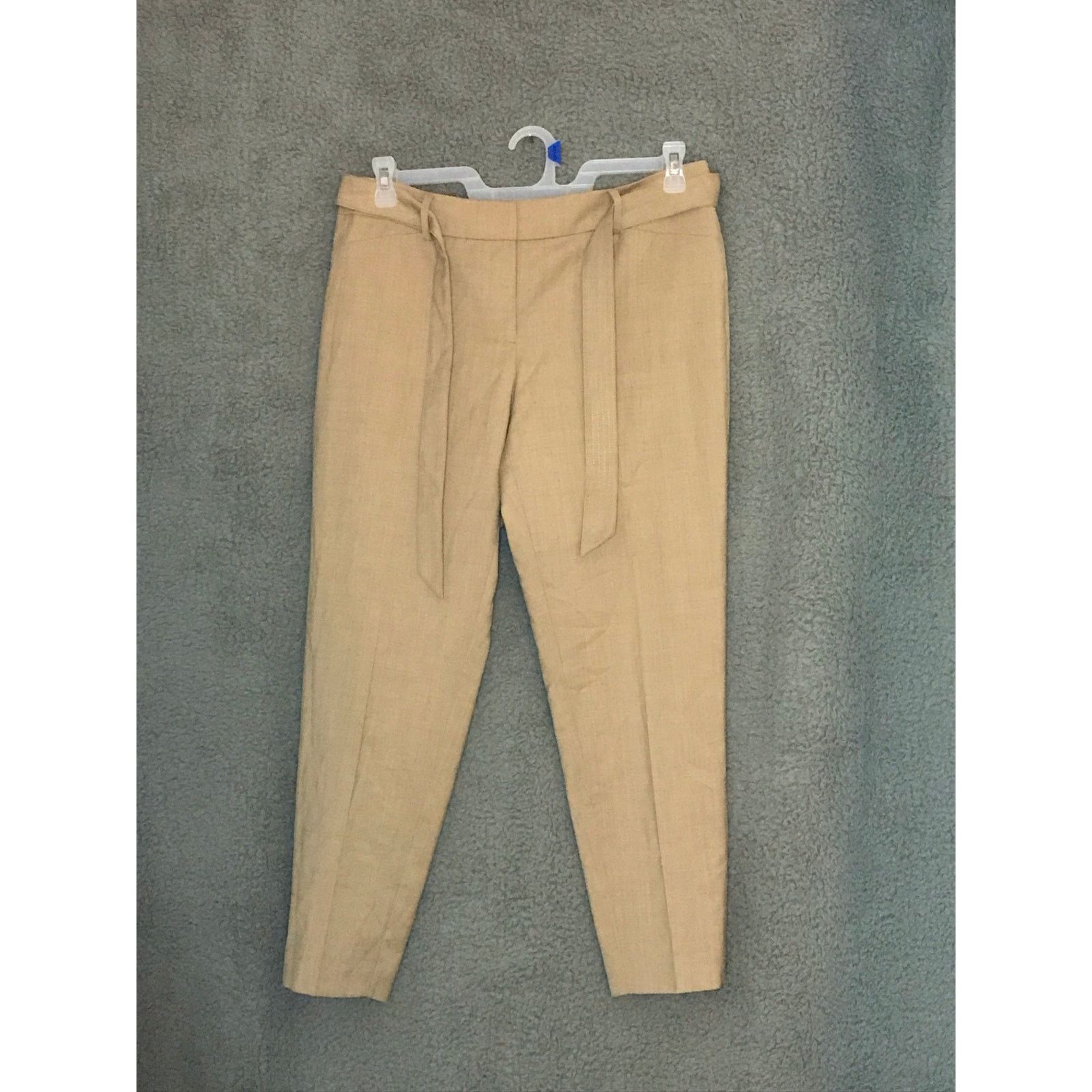 White House Black Market White House Black Market Womans 8R Tie Front Tapered Ankle Size 30" / US 8 / IT 44 - 1 Thumbnail