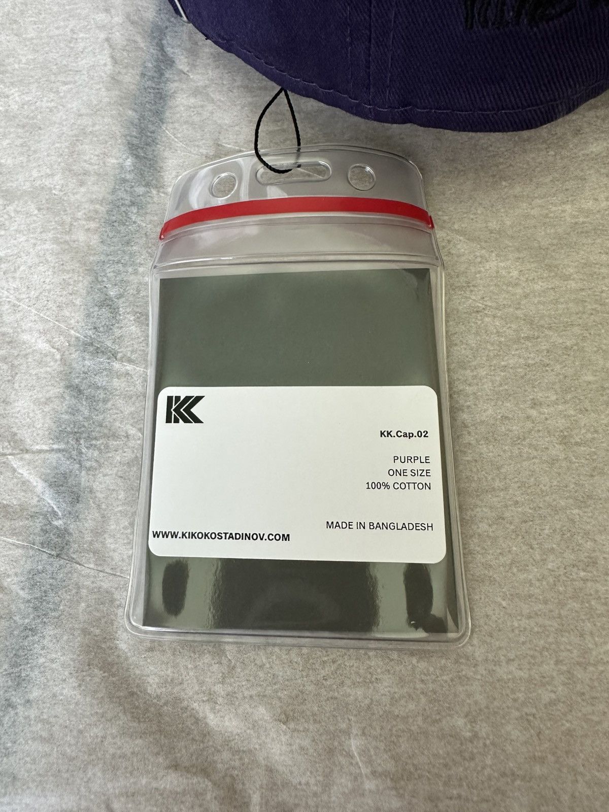 Kiko Kostadinov Kiko Kostadinov x New Era KK. Cap. 02 Purple Size ONE SIZE - 9 Thumbnail