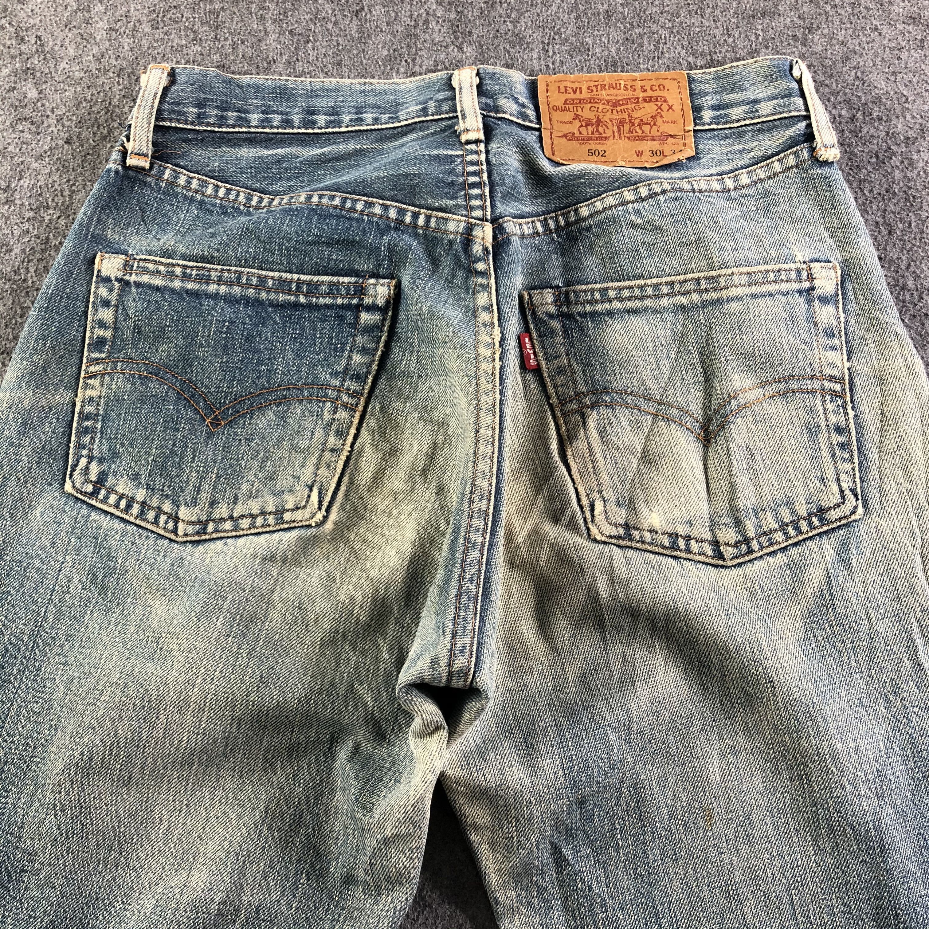 Levi's 90s Vintage Levis 502 Jeans-J3645 Size US 29 - 4 Thumbnail