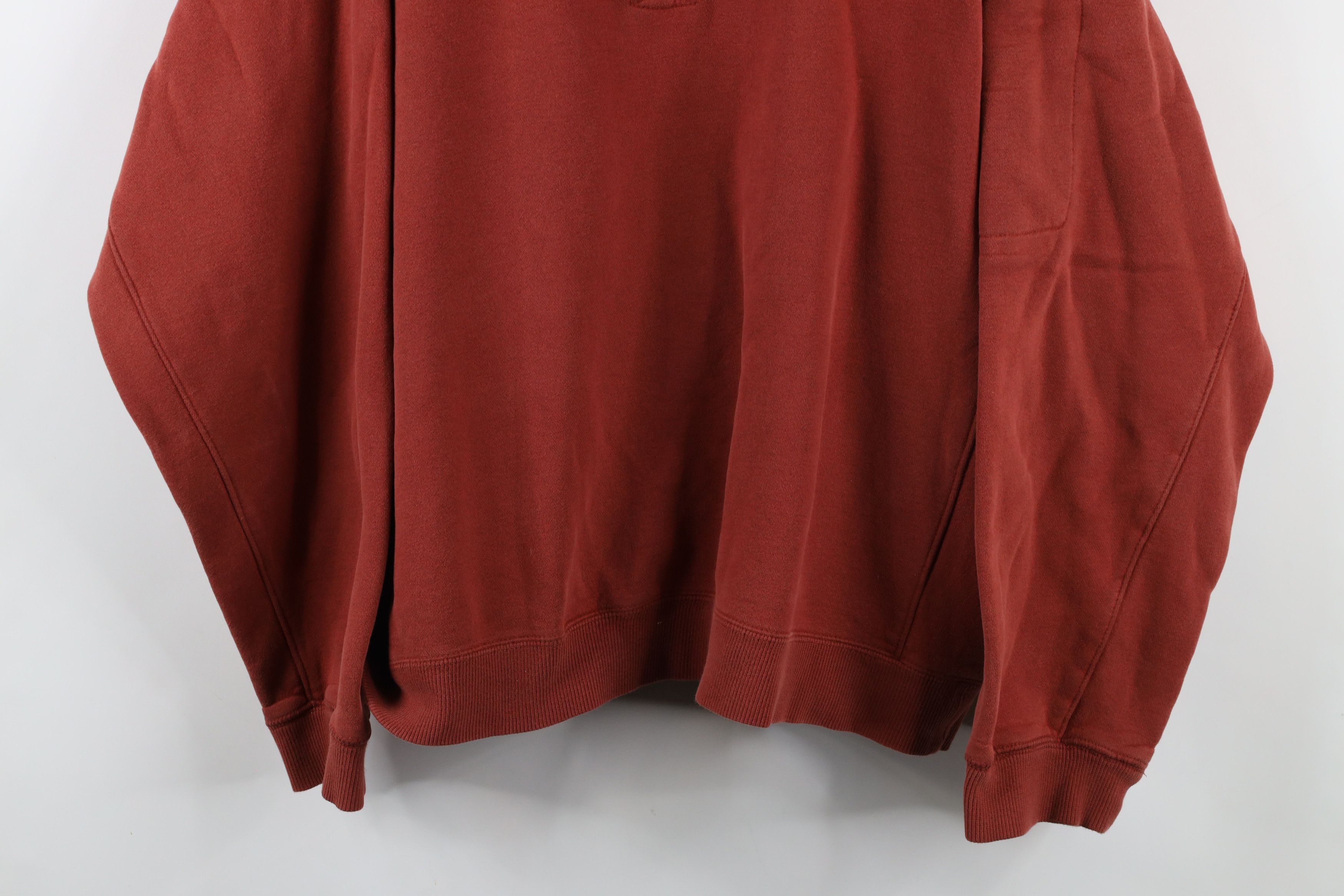 Columbia × Vintage Vintage Columbia Half Zip Pullover Sweatshirt Orange Size US XL / EU 56 / 4 - 3 Thumbnail