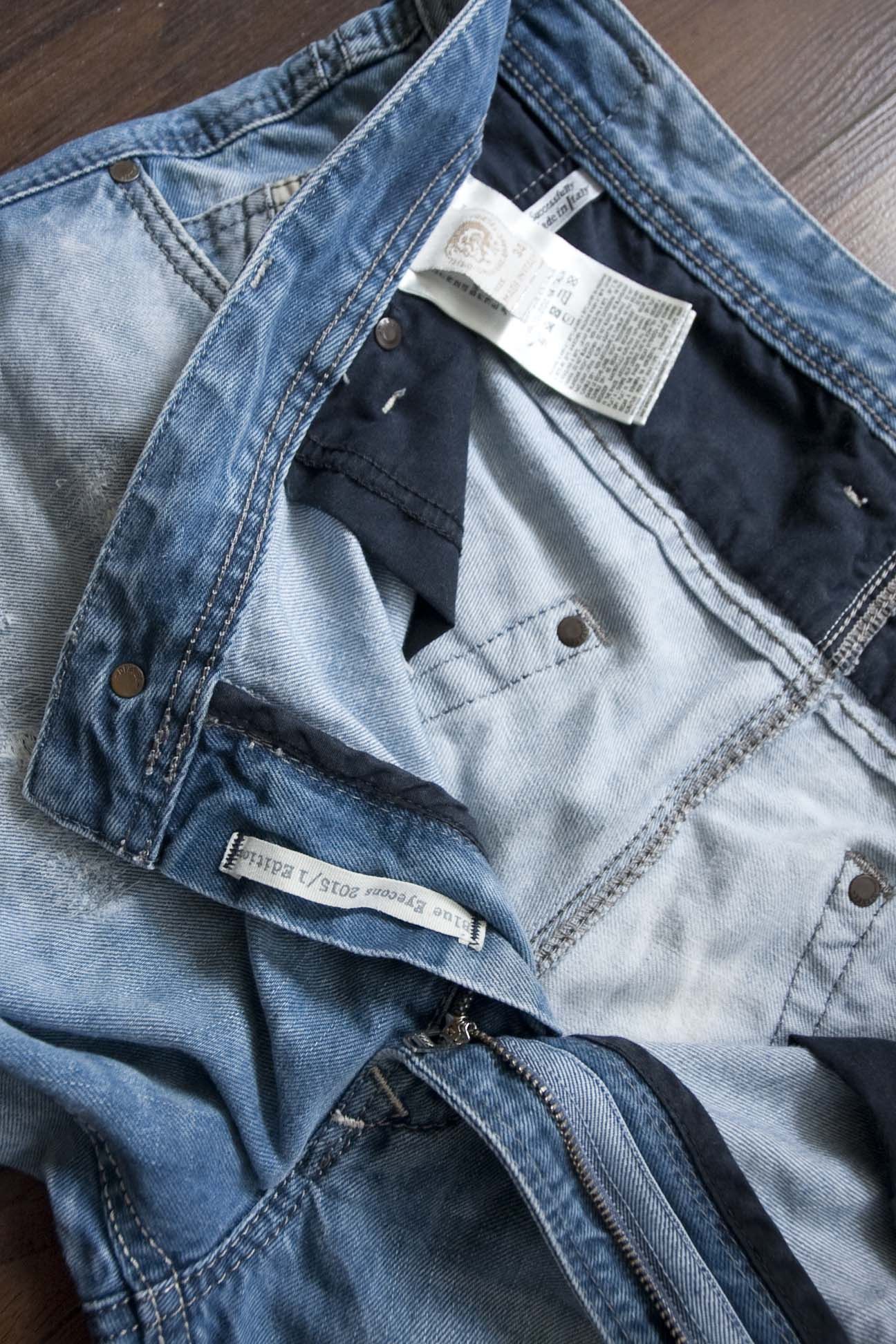 Diesel Diesel Jeans Krayver Size 35x26 Blue Eyecons 2015 Size US 35 - 9 Thumbnail