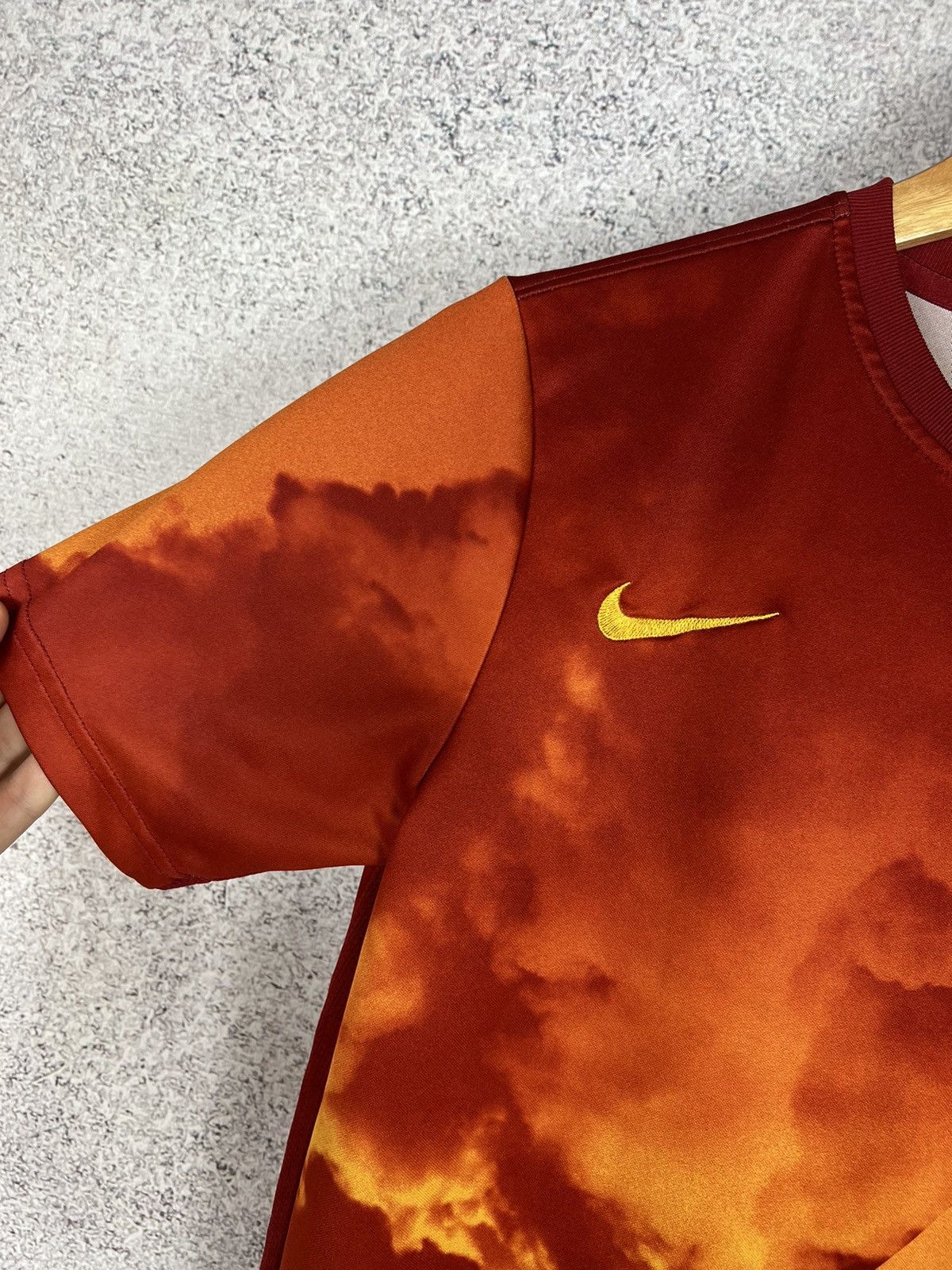 Nike Nike FC Roma Blokecore Soccer Jersey Shirt Size US S / EU 44-46 / 1 - 4 Thumbnail