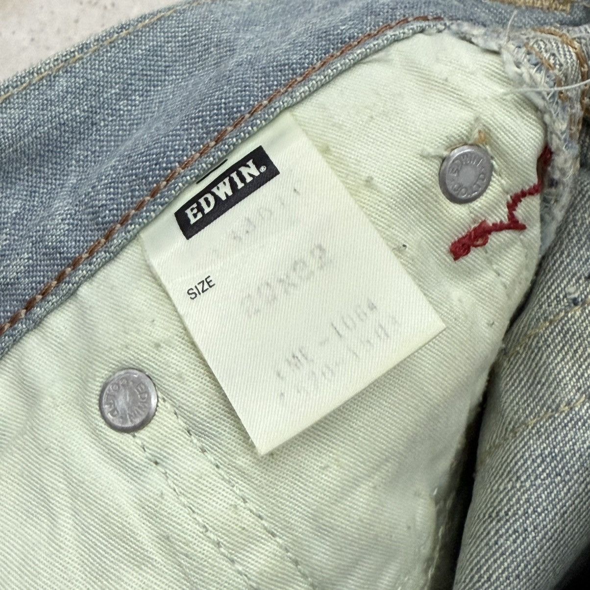 Edwin Miss 503 Edwin Light Washed Flare Unisex Denim Pants Size 30" / US 8 / IT 44 - 15 Thumbnail