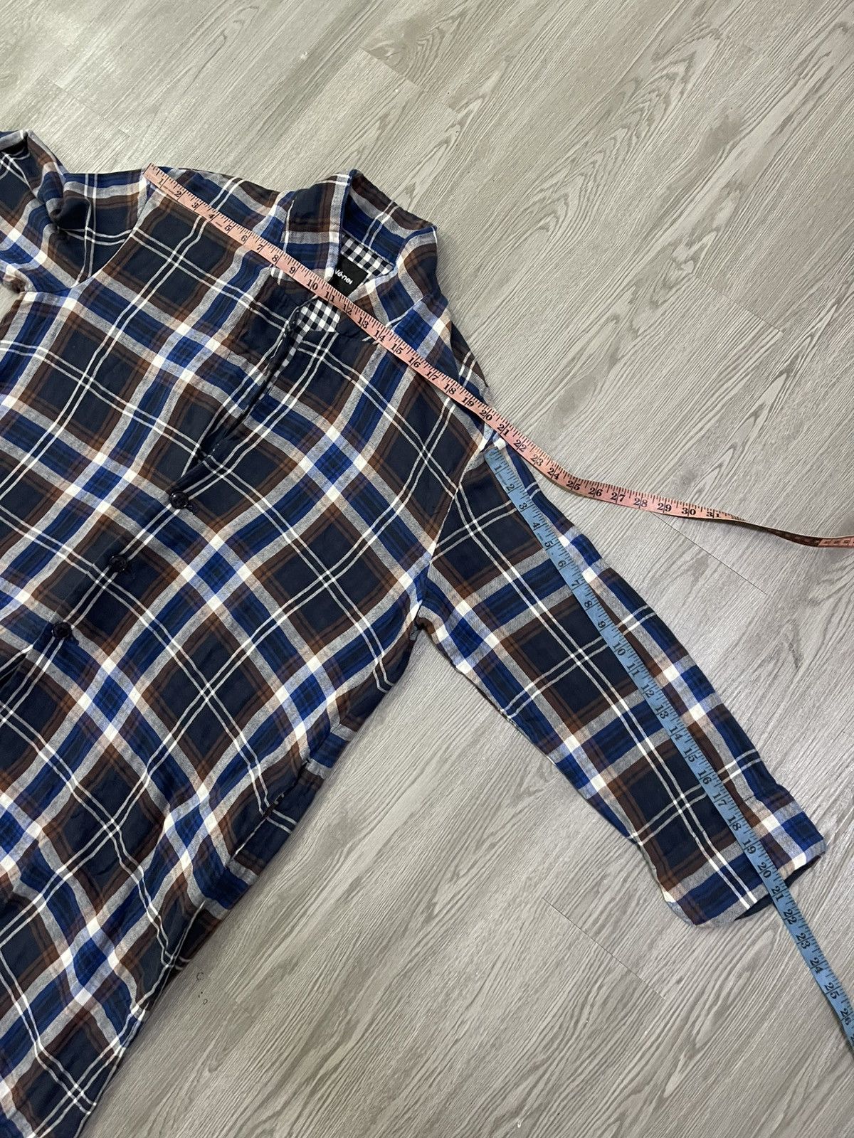 Ne-Net Ne-net issey miyake plaid cotton overshirt Size M / US 6-8 / IT 42-44 - 12 Thumbnail