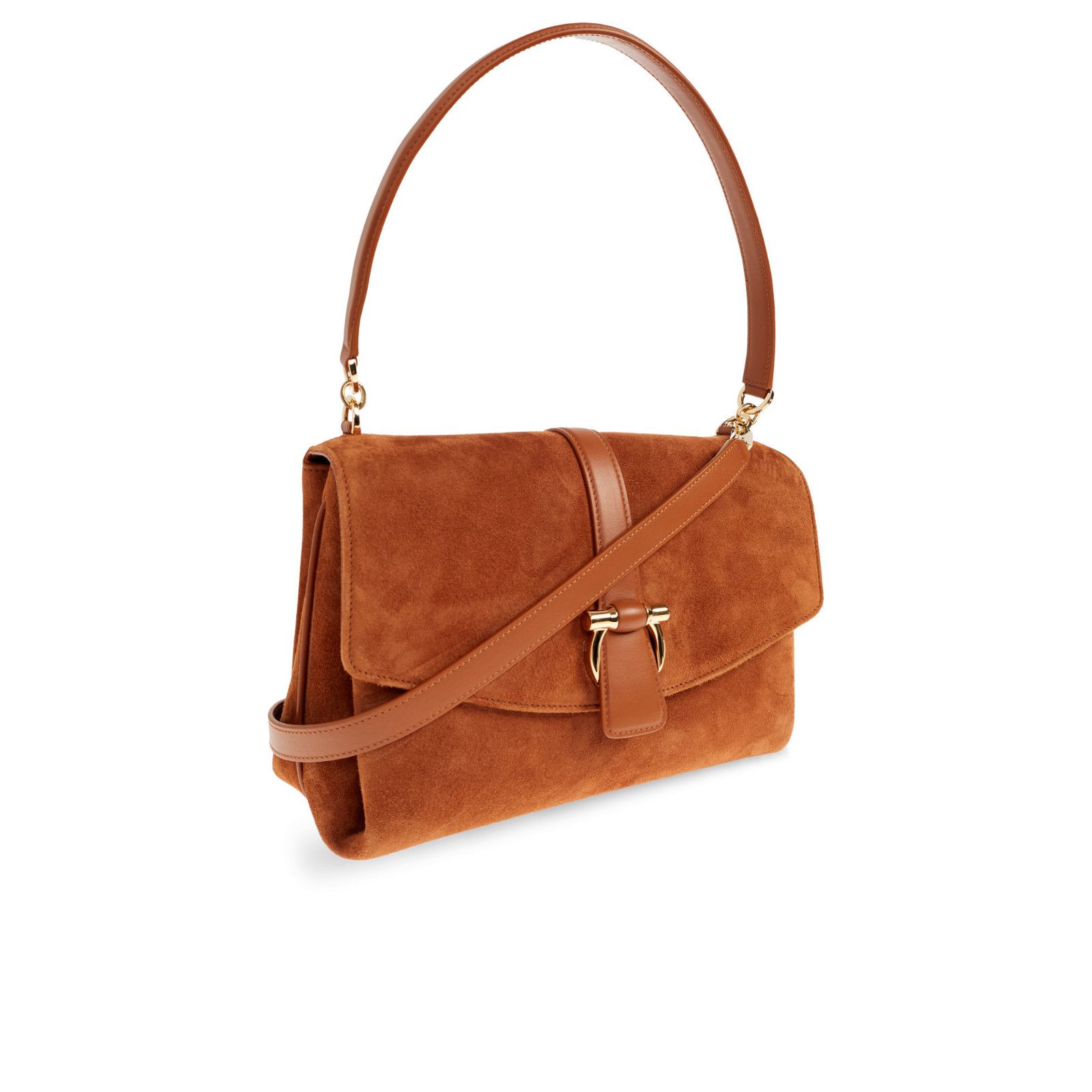 Salvatore Ferragamo FERRAGAMO Brown Top Handle Bag New & Authentic Size ONE SIZE - 3 Thumbnail