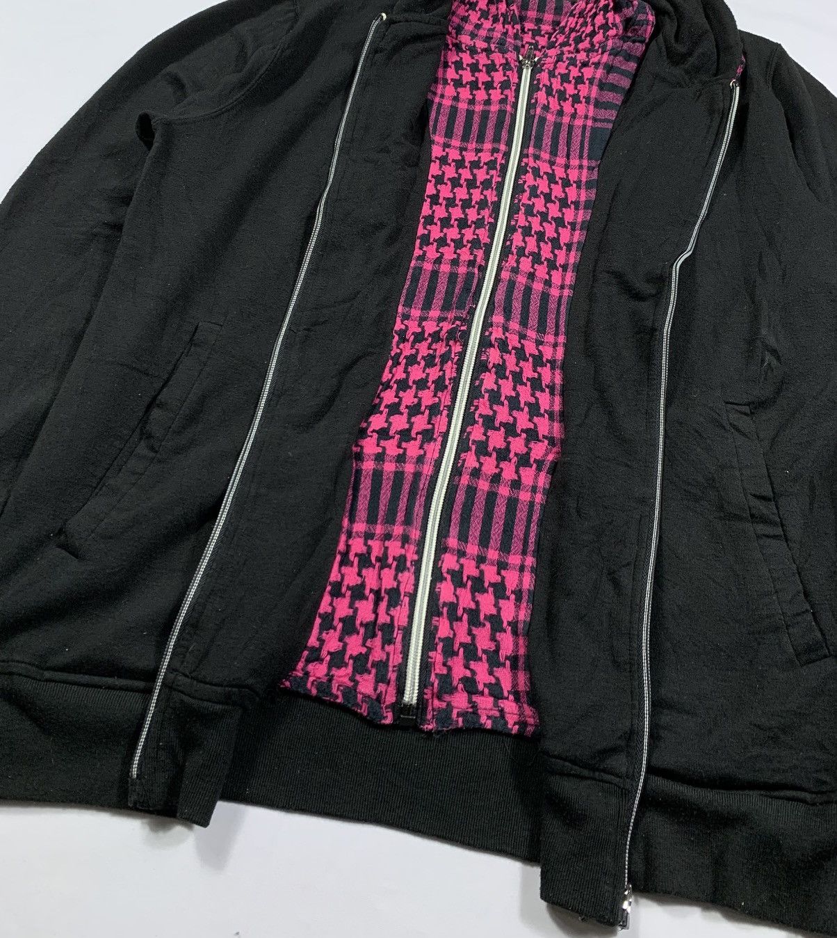 If Six Was Nine × Japanese Brand × Le Grande Bleu (L.G.B.) INDECENT JAPAN DOUBLELAYER FAUX FUR HOODIE IFSIX LGB STYLED Size US M / EU 48-50 / 2 - 3 Thumbnail