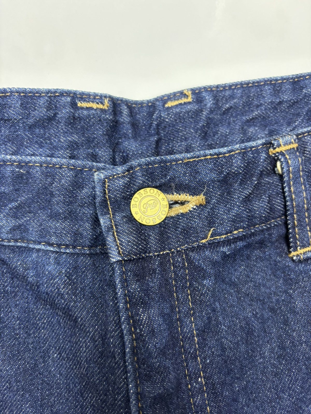 Kapital Bobson Regular Straight Leg Fit Blue Denim Jeans Size US 36 / EU 52 - 10 Thumbnail