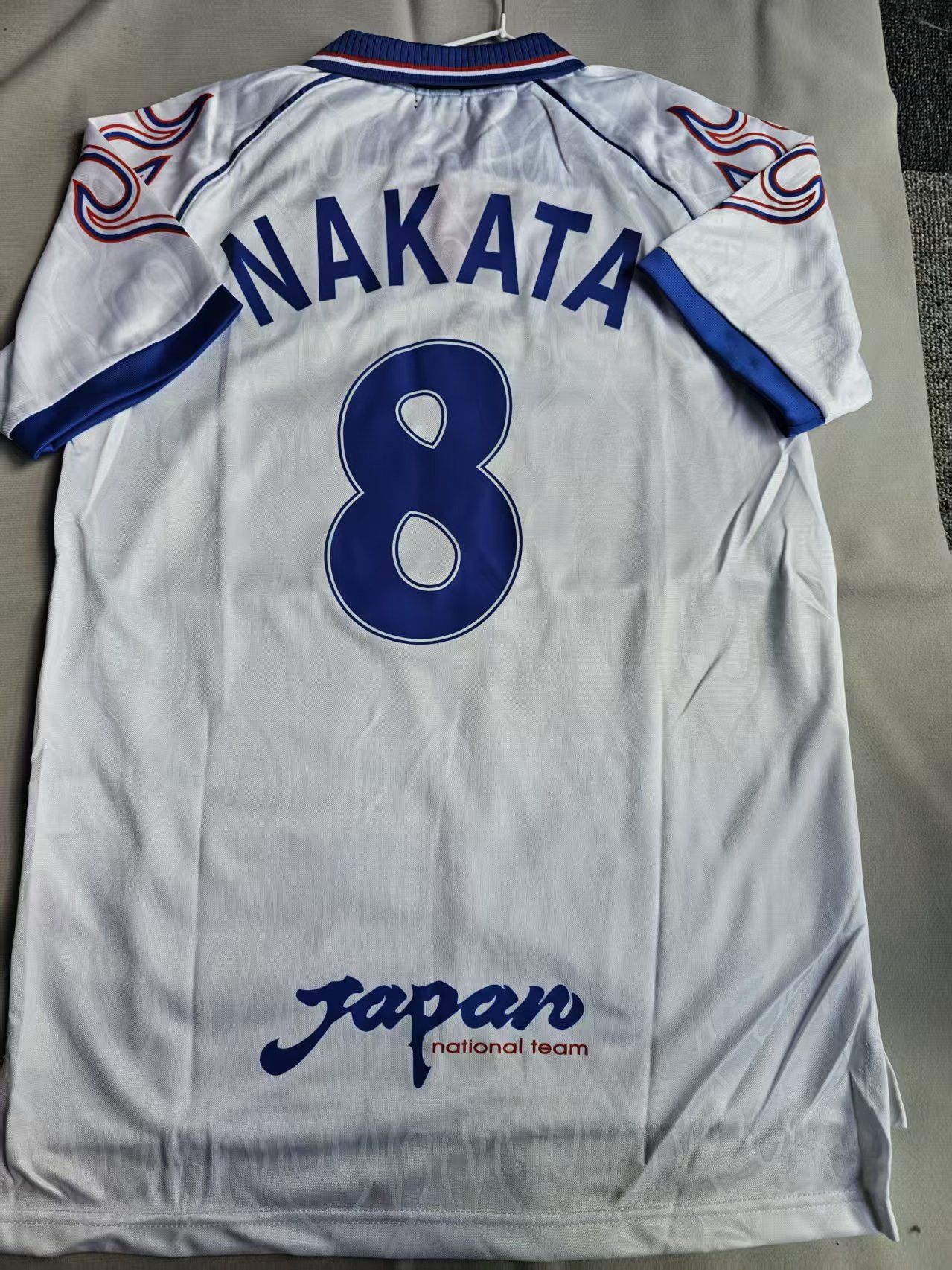 1998 Japan #8 Nakata Hidetoshi Jersey XXL Away