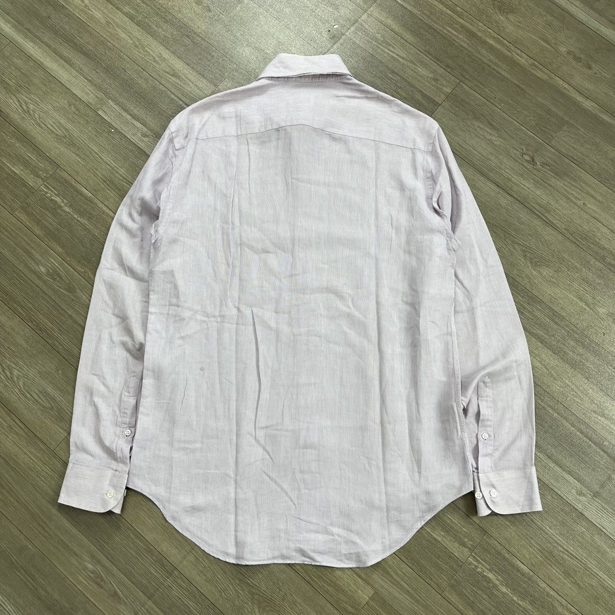 Giorgio Armani Vintage Giorgio Armani Collezioni Luxury Long Sleeve Shirt Size US L / EU 52-54 / 3 - 14 Thumbnail