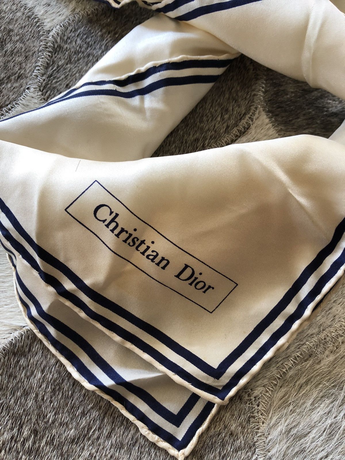 Christian Dior Monsieur × Designer Dior handkerchief READ Size ONE SIZE - 2 Thumbnail