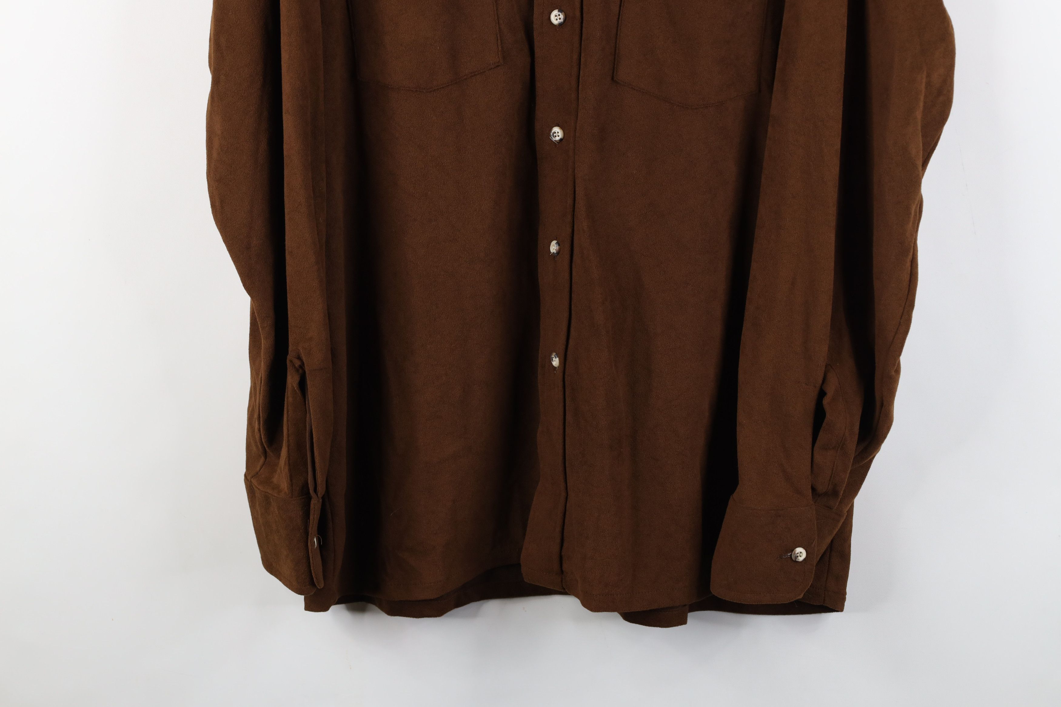 Vintage Vintage 60s 70s Streetwear Cloth Collared Button Shirt USA Size US L / EU 52-54 / 3 - 3 Thumbnail