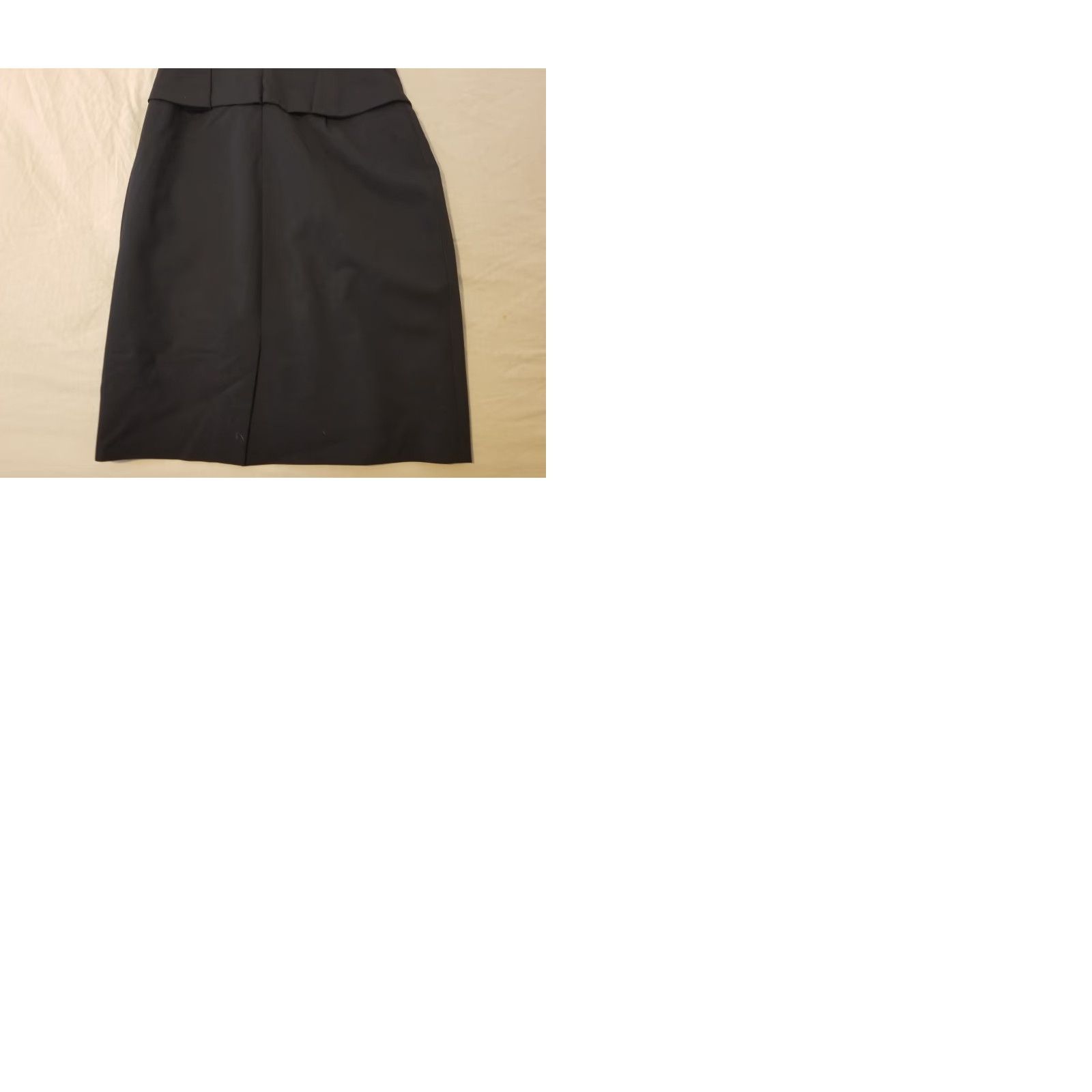 J.Crew Womens J. Crew Wool Dress 0 Black Cap Sleeve Pencil Dress Knee Length Lined Vintage No Size XS / US 0-2 / IT 36-38 - 9 Thumbnail