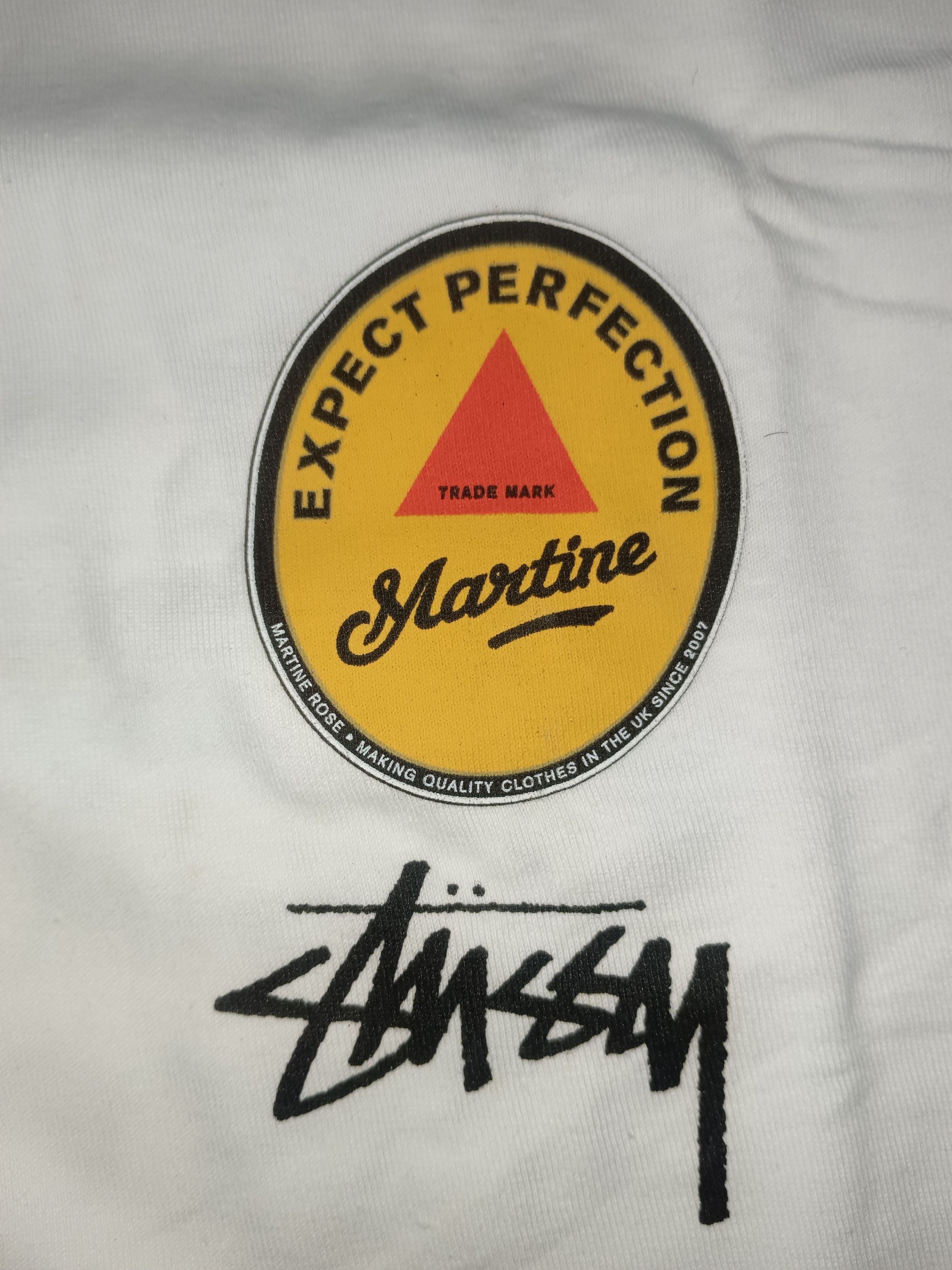 Hypebeast Rare Stussy X Martine Rose 40th Anniversary Tshirt Size US L / EU 52-54 / 3 - 5 Thumbnail