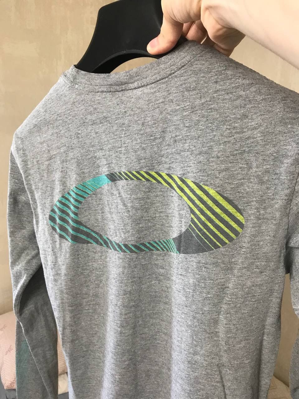 Oakley 🔥 Oakley Big Logo Software Surfboard Long Sleeve T Shirt Size US S / EU 44-46 / 1 - 10 Thumbnail