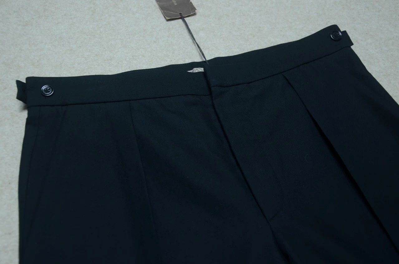 Bottega Veneta BV Black Tailored Chinos New with Tags Size 46S - 3 Thumbnail