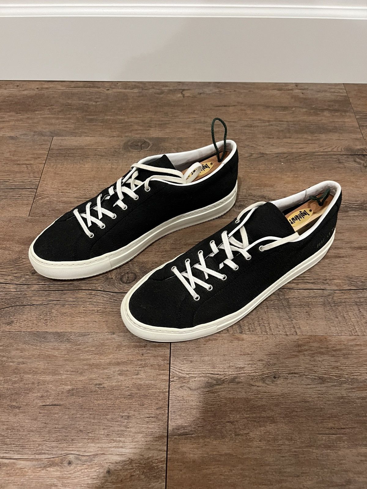 Common Projects Common Projects Achilles Premium Black Size US 10 / EU 43 - 1 Thumbnail