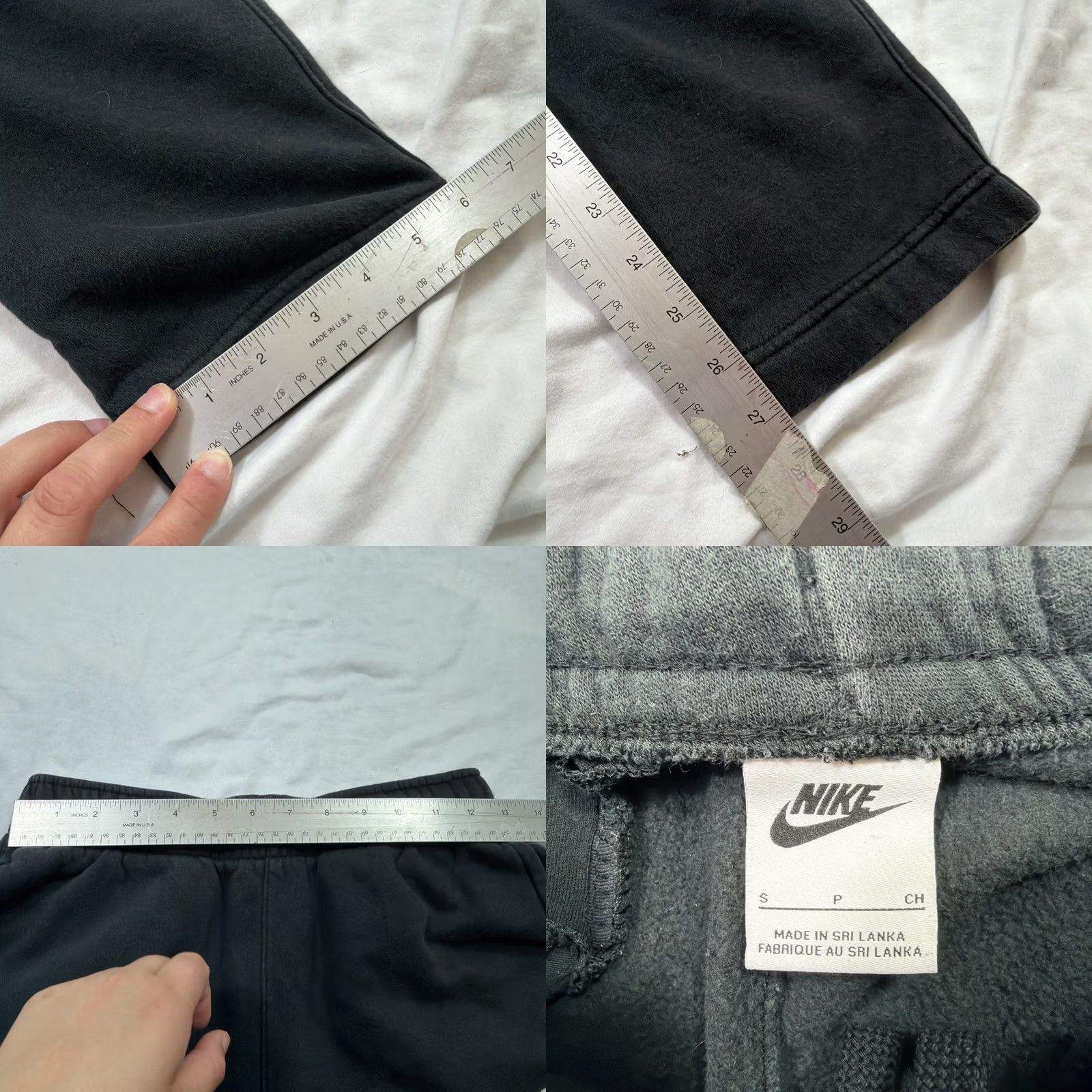 Nike Nike Club Fleece Pants Mens Small Black Joggers Sweatpants Athletic BV2707-010 Size US 29 - 9 Thumbnail