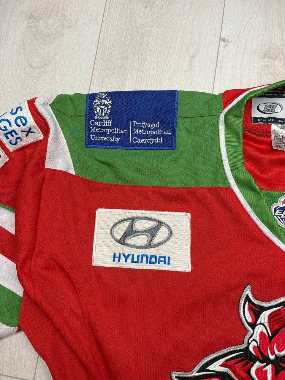 Other RARE Cardiff Devils 2010's ice hockey jersey shirt kit Size US XL / EU 56 / 4 - 3 Thumbnail
