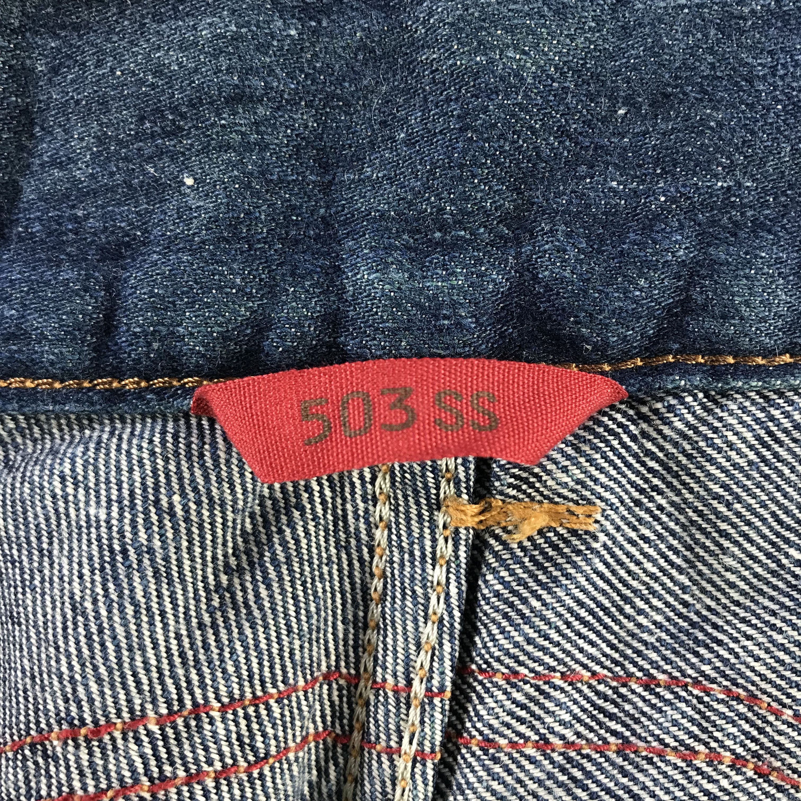 Edwin Vintage Edwin 503 Jeans Flare Denim KJ3357 Size US 31 - 10 Thumbnail