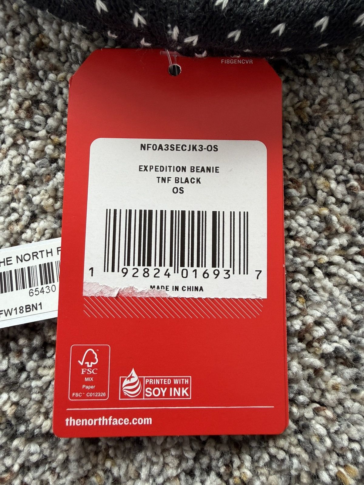 Supreme Supreme north face beanie black FW18 Size ONE SIZE - 6 Thumbnail