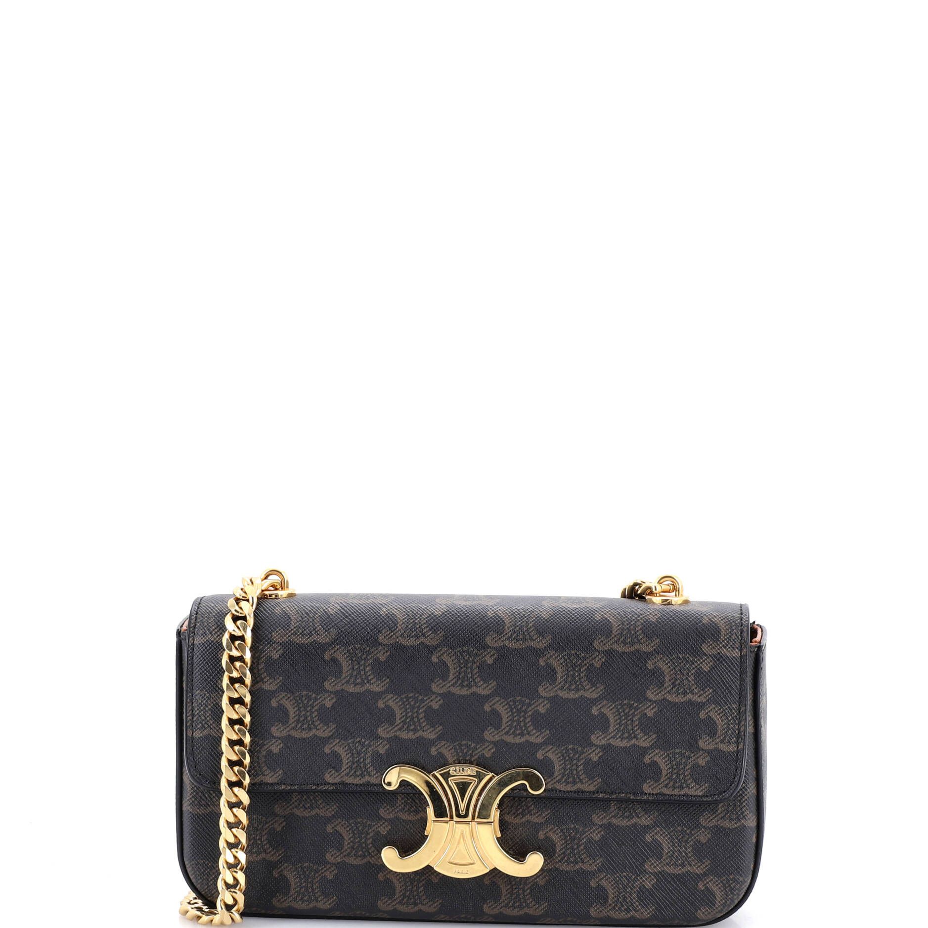 Celine Triomphe Chain Shoulder Bag Size ONE SIZE - 1 Thumbnail