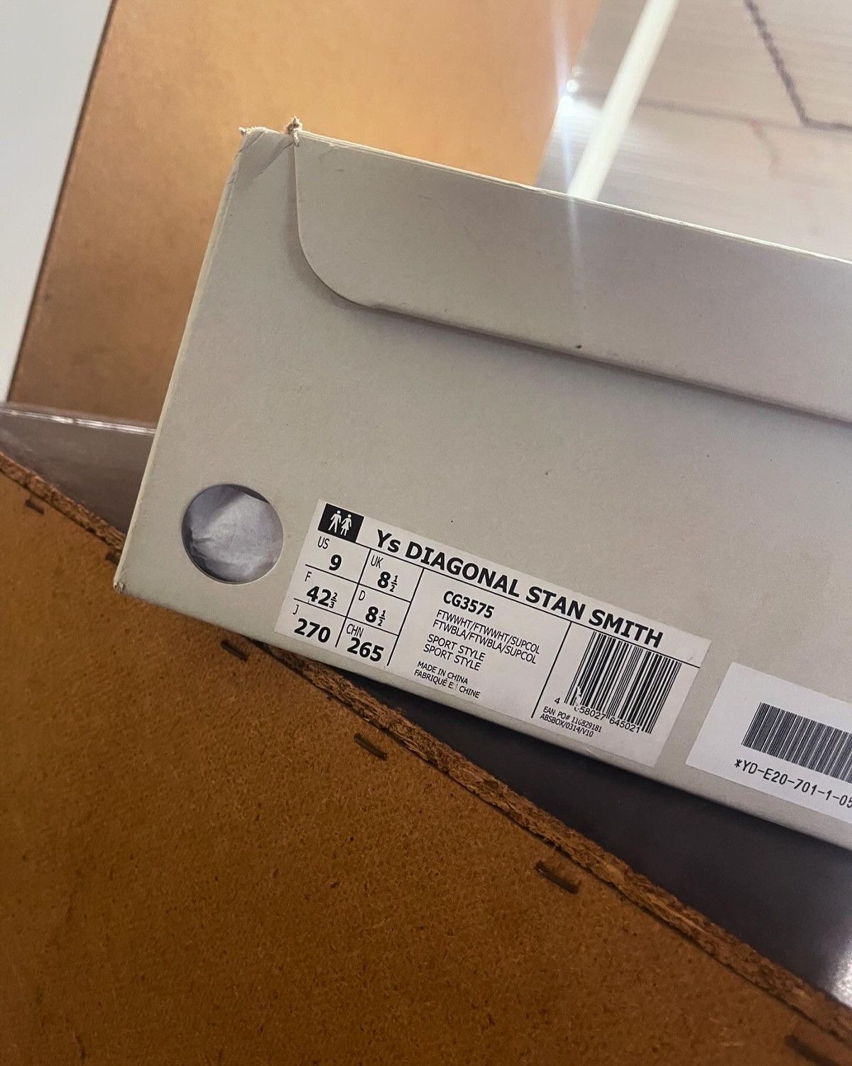 Y's Y’s Diagonal Stripe Sneaker Size US 9 / EU 42 - 5 Thumbnail