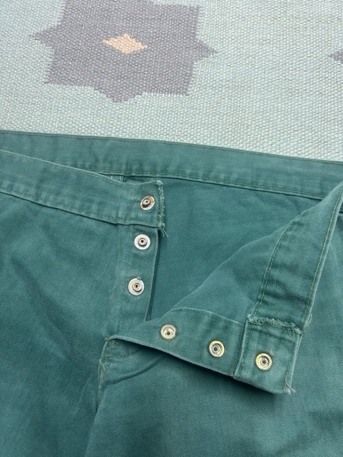 Vintage Vintage 70s bell bottom jeans elephant flare wide leg 32x26 Size 32" / US 10 / IT 46 - 6 Thumbnail