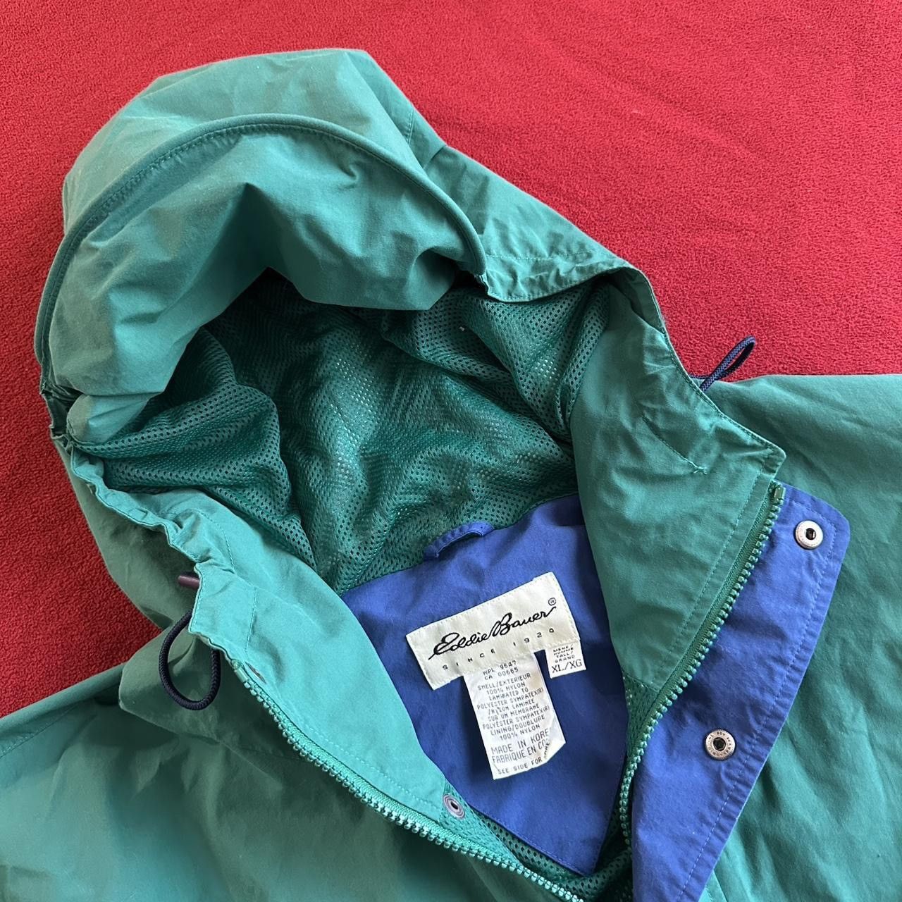 Eddie Bauer Vintage Eddie Bauer Jacket Mens XL Green Waterproof 90s Size US XL / EU 56 / 4 - 4 Thumbnail