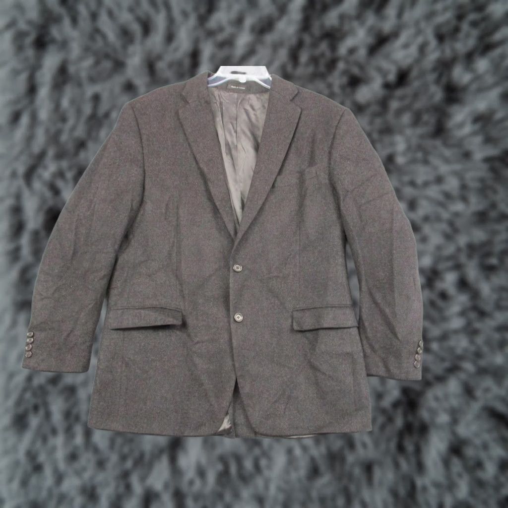 Ralph Lauren Lauren Ralph Lauren Blazer Men's 42 Gray Wool Sport Coat Jacket Size 42R - 1 Thumbnail