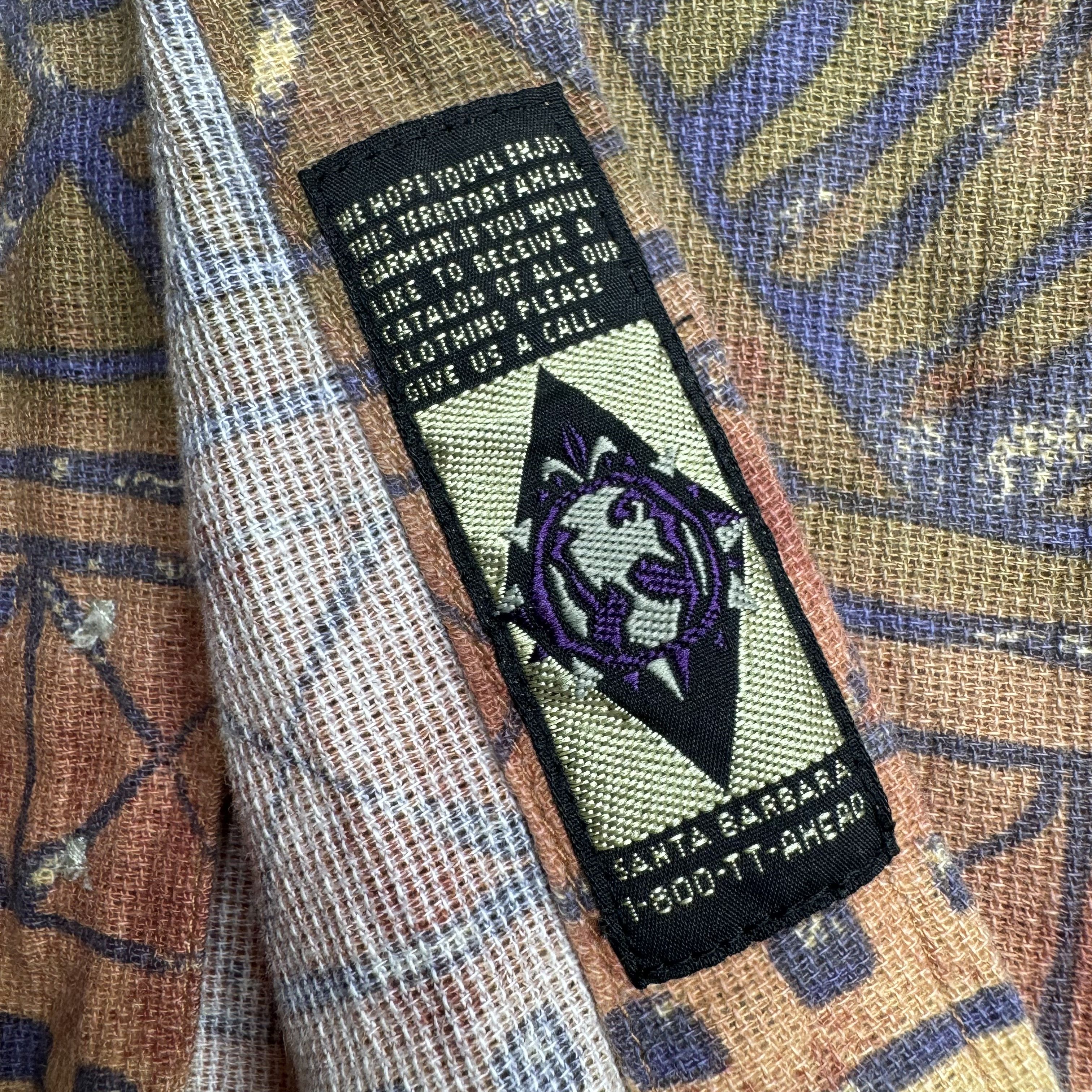 The Territory Ahead Vintage Territory Ahead Crazy Abstract Tribal Shirt Size US XL / EU 56 / 4 - 12 Thumbnail