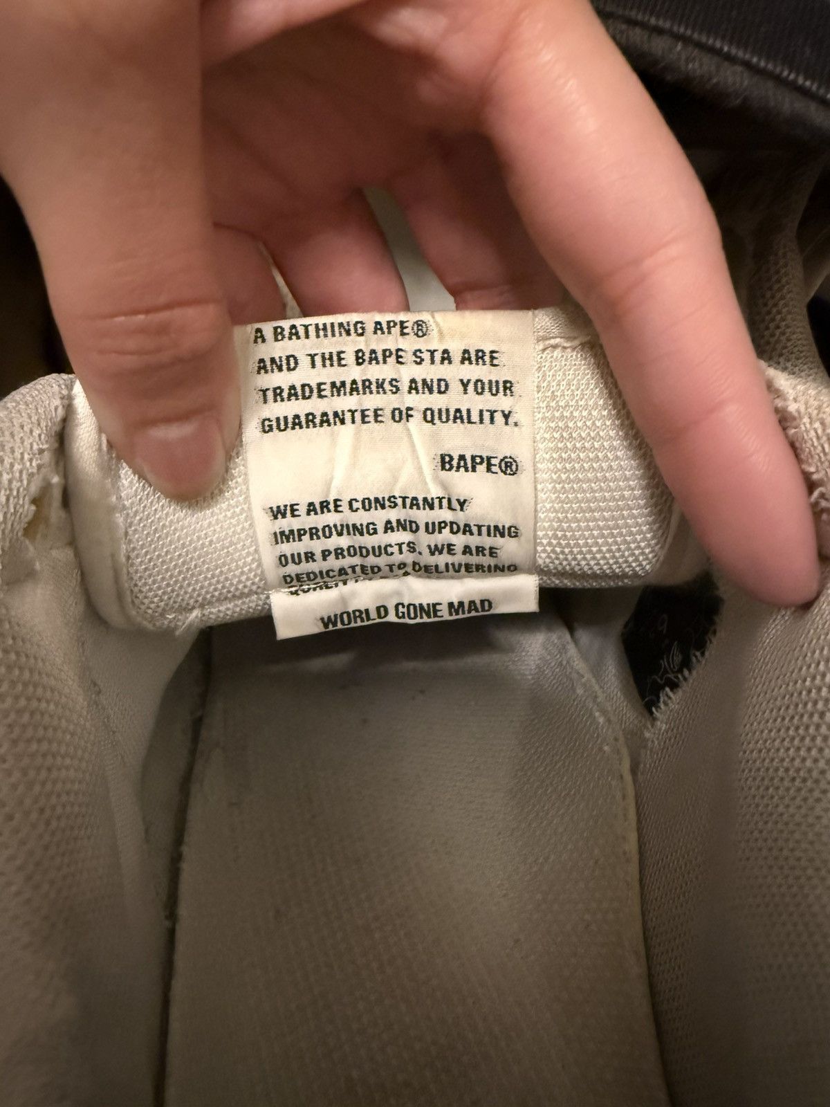 Bape all white bapestas Size US 6.5 / EU 39-40 - 8 Thumbnail