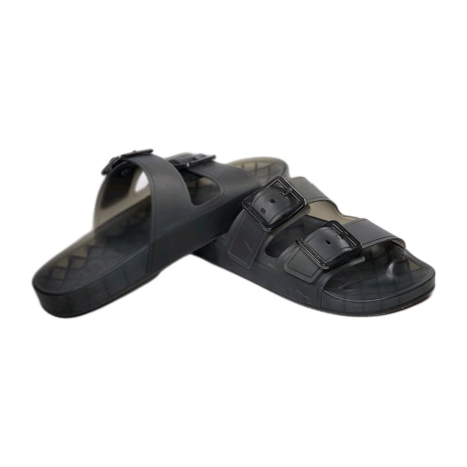 Balenciaga Balenciaga Mallorca Sandal Transparent US9 Black W2DZ1-1000 Size US 9 / IT 39 - 9 Thumbnail