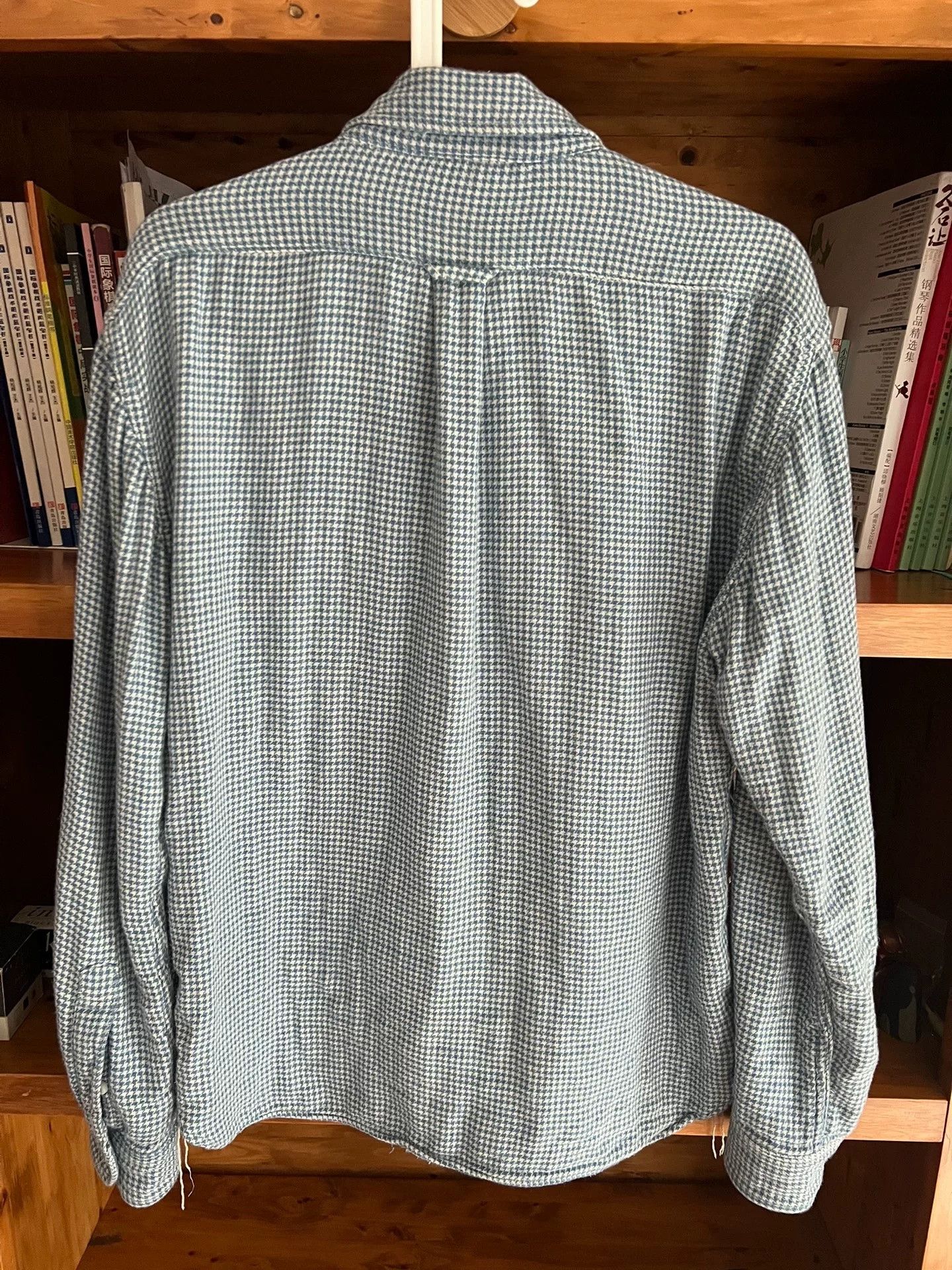 Pherrow's Pherrow's Indigo Houndstooth Shirt Size US L / EU 52-54 / 3 - 8 Thumbnail
