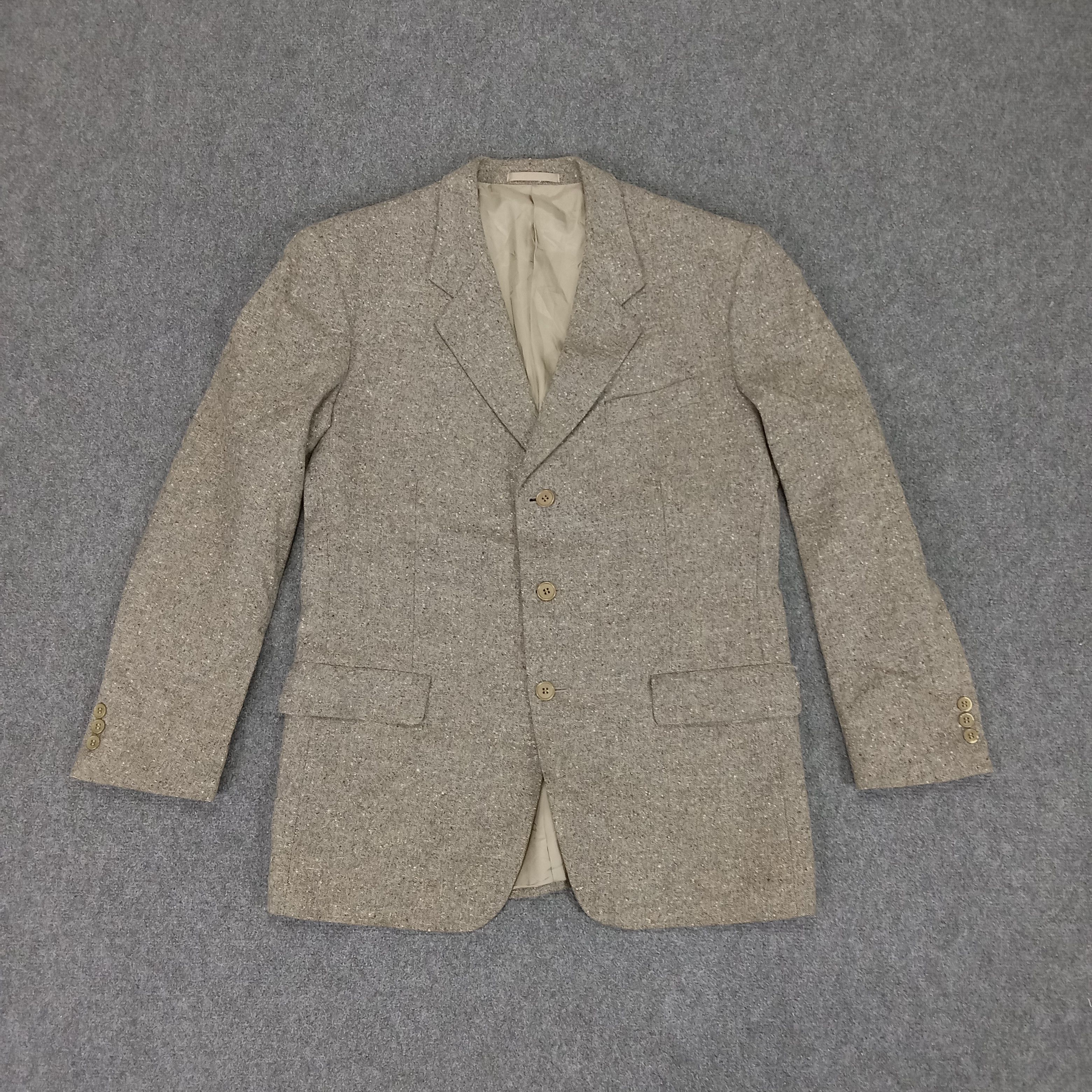 Vintage × Yohji Yamamoto Yohji Yamamoto Japanese Designer Blazer Size 38R - 1 Thumbnail