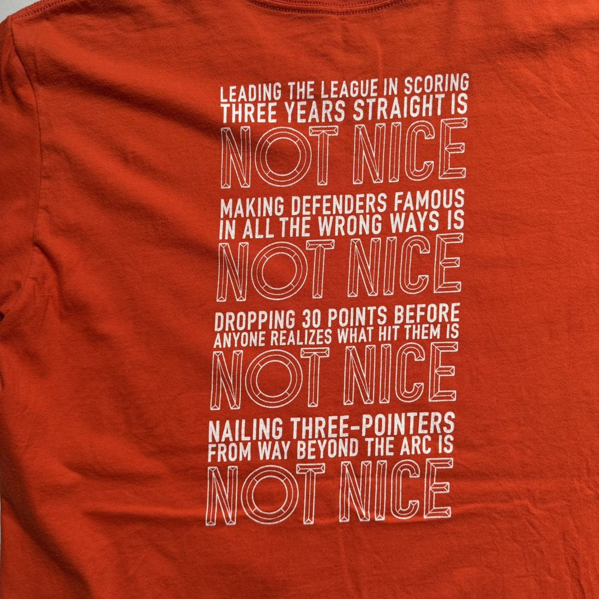Nike Vintage Y2K Nike KD Is Not Nice T-Shirt Size US L / EU 52-54 / 3 - 6 Thumbnail