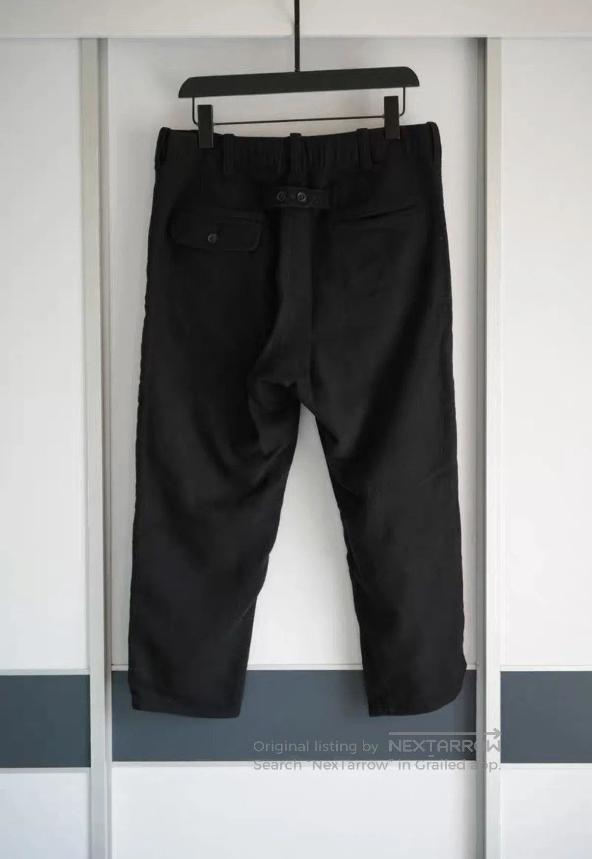 Yohji Yamamoto Black Casual Pants Size 32. Size US 32 / EU 48 - 1 Thumbnail