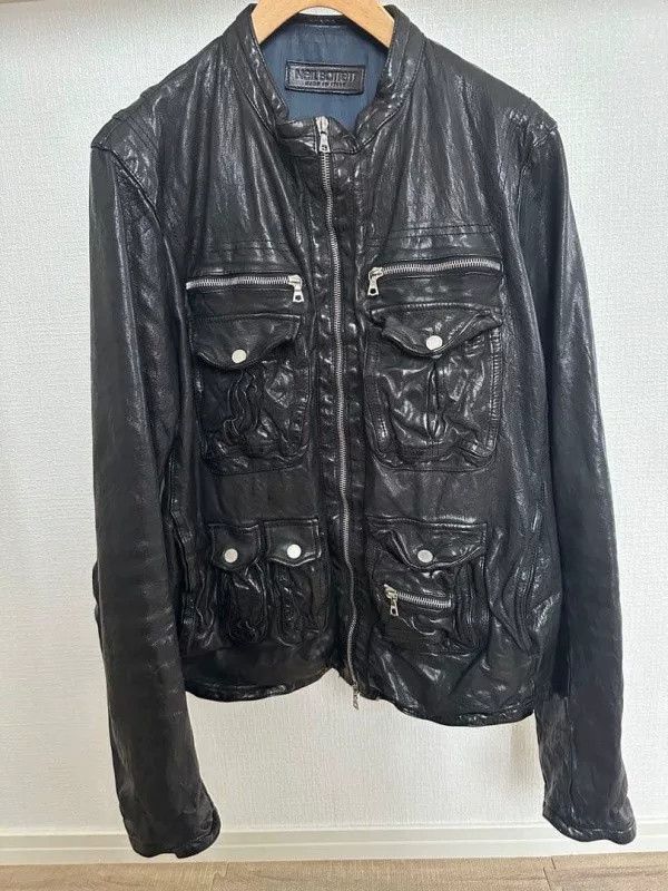 Neil Barrett Neil Barrett Buffalo Leather Jacket Italy S Size US S / EU 44-46 / 1 - 1 Thumbnail