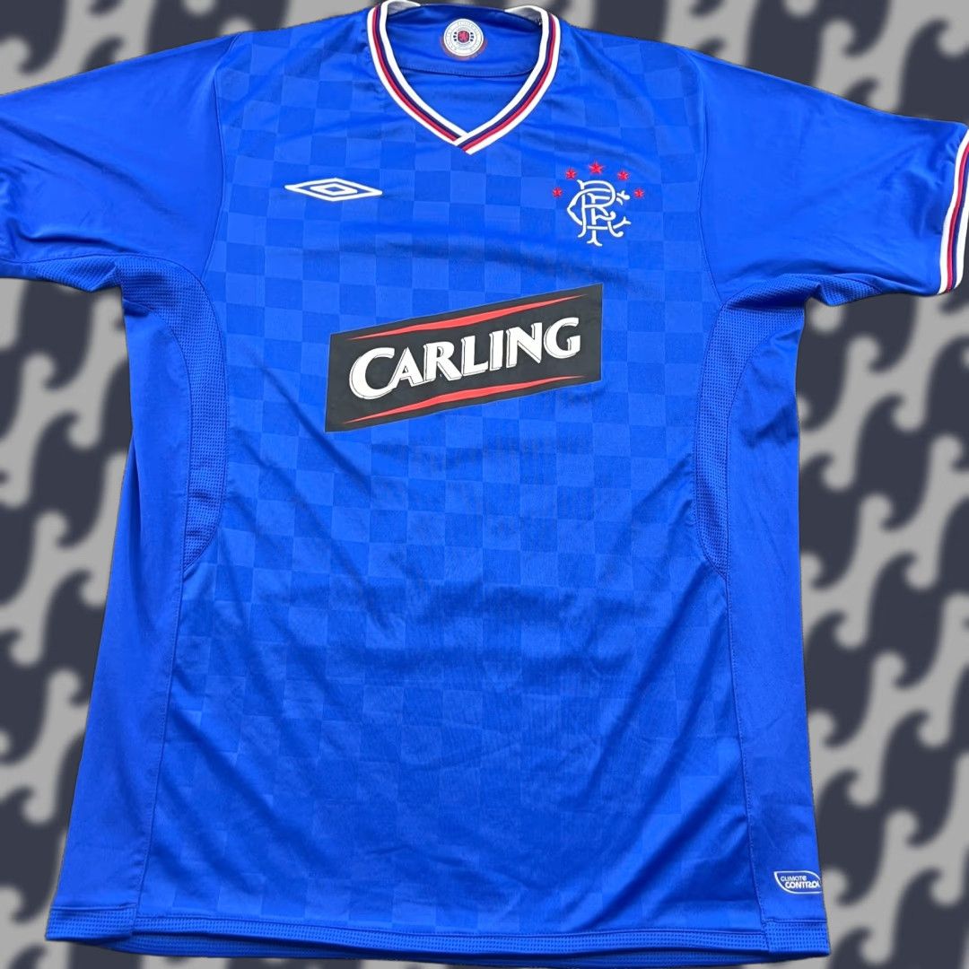 Umbro Umbro Glasgow Rangers 2009 2010 Home Football Jersey Mens Medium Blue Size US M / EU 48-50 / 2 - 1 Thumbnail