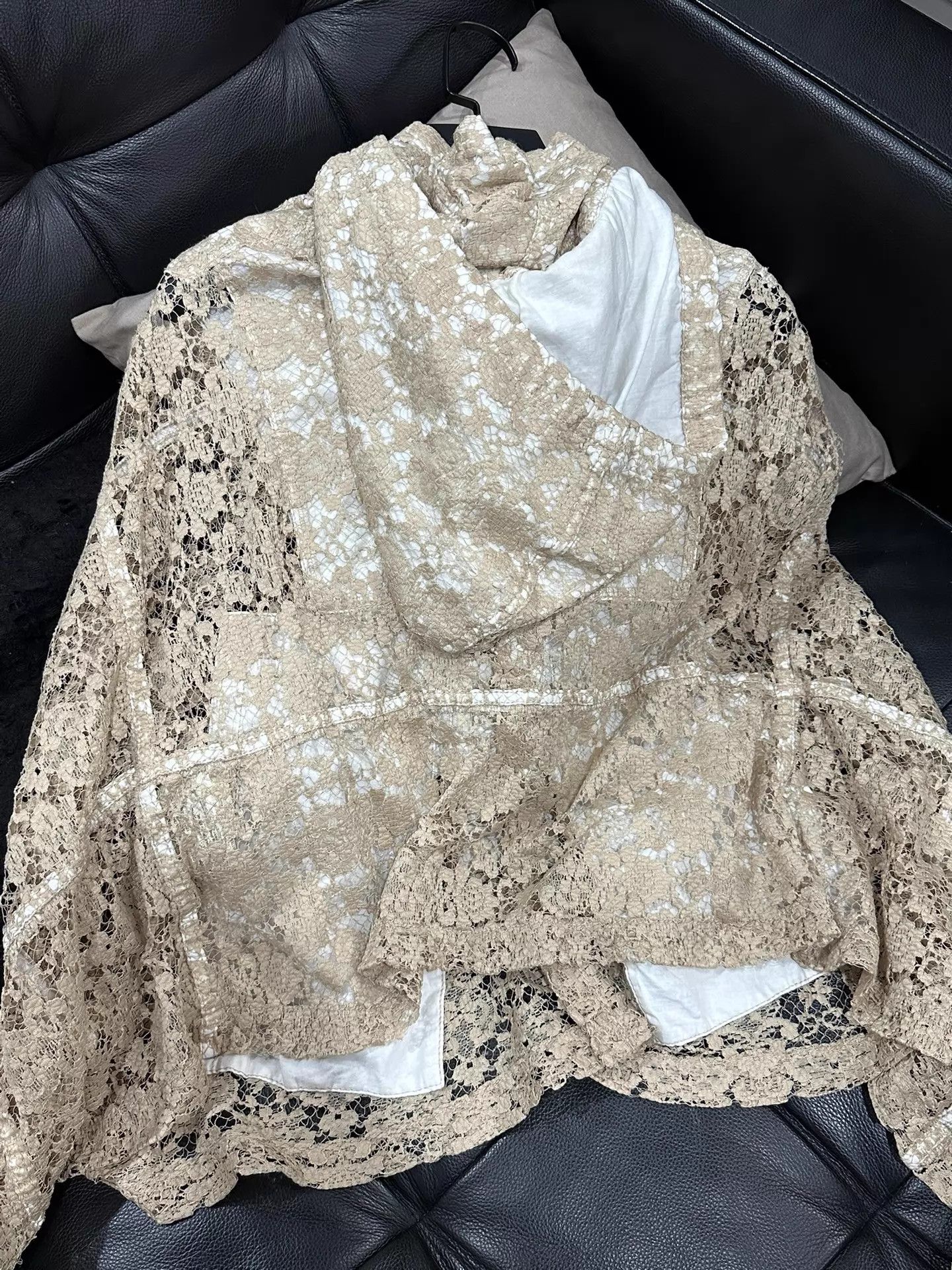 Comme des Garcons Comme des Garçons Lace Hooded Shawl XS Size XS / US 0-2 / IT 36-38 - 4 Thumbnail