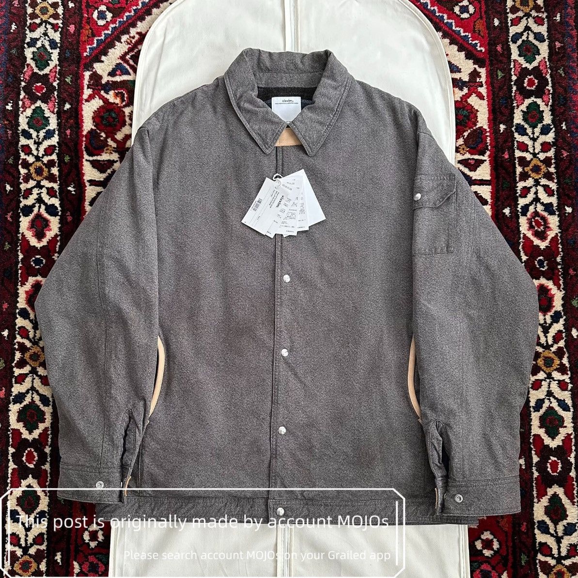 Visvim VISVIM RODNEY JKT F.I.L Limited 24SS duck down dyed and wa