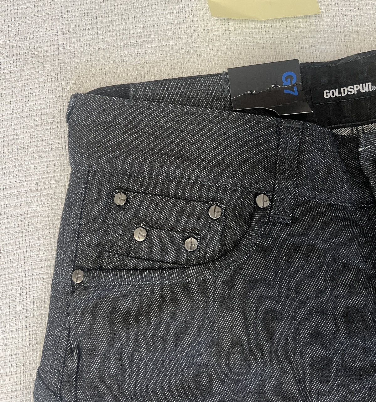 Other Goldspun G7 Black Grey Denim Pants, Multi Pocket Men's Size 32 Size US 32 / EU 48 - 6 Thumbnail