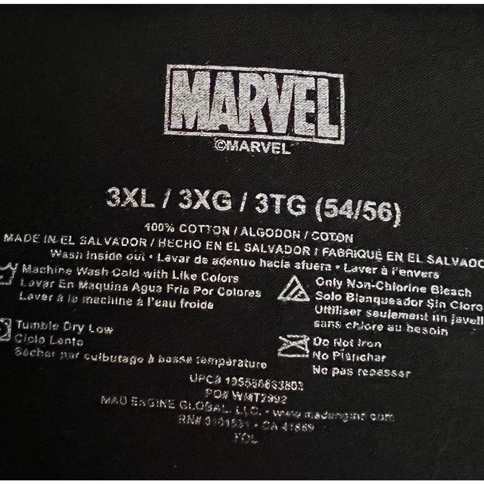Marvel Comics Spiderman My Spidey Sense Is Tingling Black shirt 3XL Size US XXL / EU 58 / 5 - 3 Thumbnail