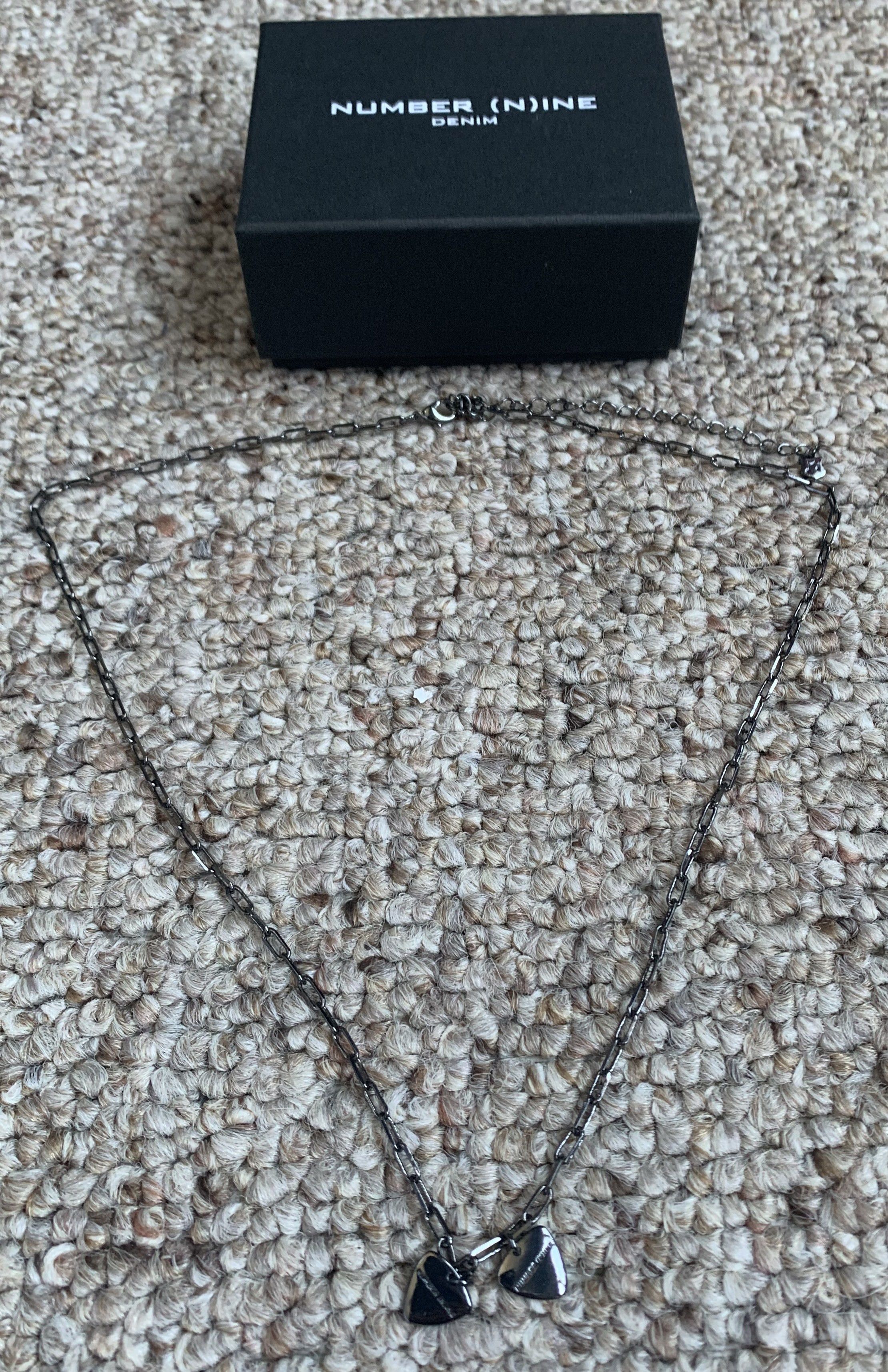 Number (N)ine Number (N)ine Guitar Picks Necklace + Box Size ONE SIZE - 2 Thumbnail