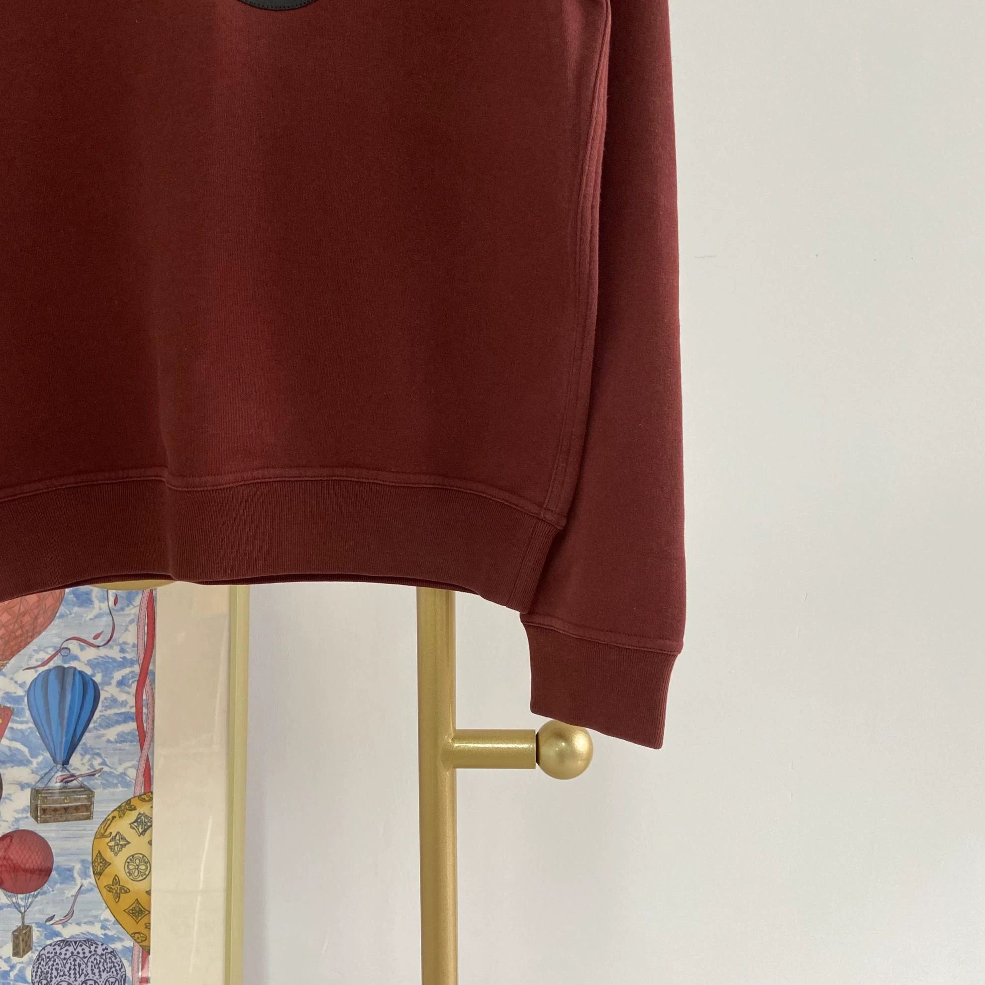 Hermes Hermès Crimson Crewneck Pullover M 8982 Size M / US 6-8 / IT 42-44 - 4 Thumbnail