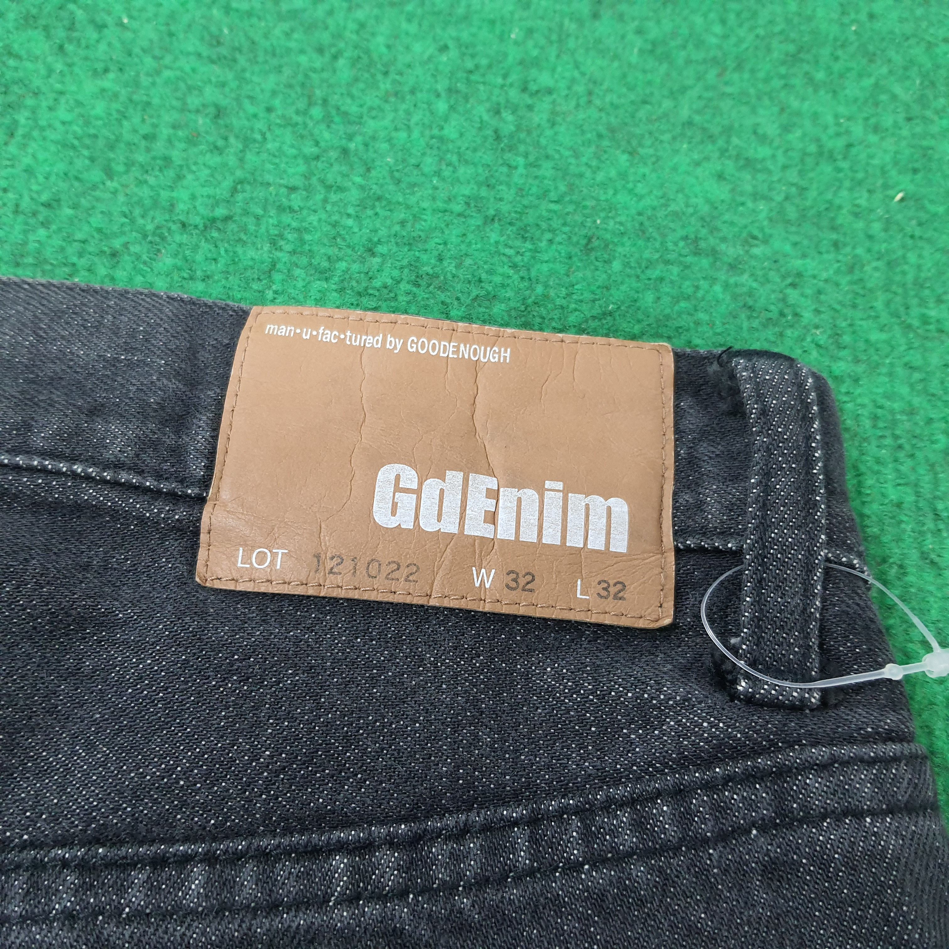 GOODENOUGH Vintage Goodenough GdEnim Black Selvedge Denim C297N22 Size US 30 / EU 46 - 3 Thumbnail
