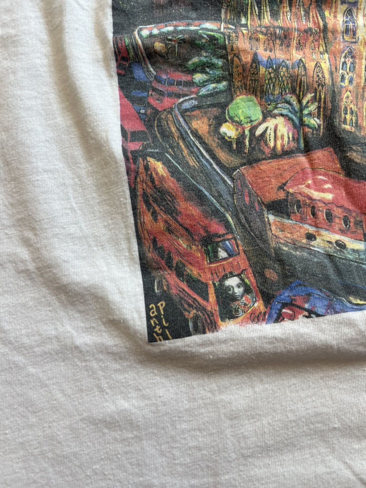 Arts & Science Vintage ANTONI GAUDI SAGRADA FAMILIA Barcelona Artwork 90’s Size US XXL / EU 58 / 5 - 7 Thumbnail