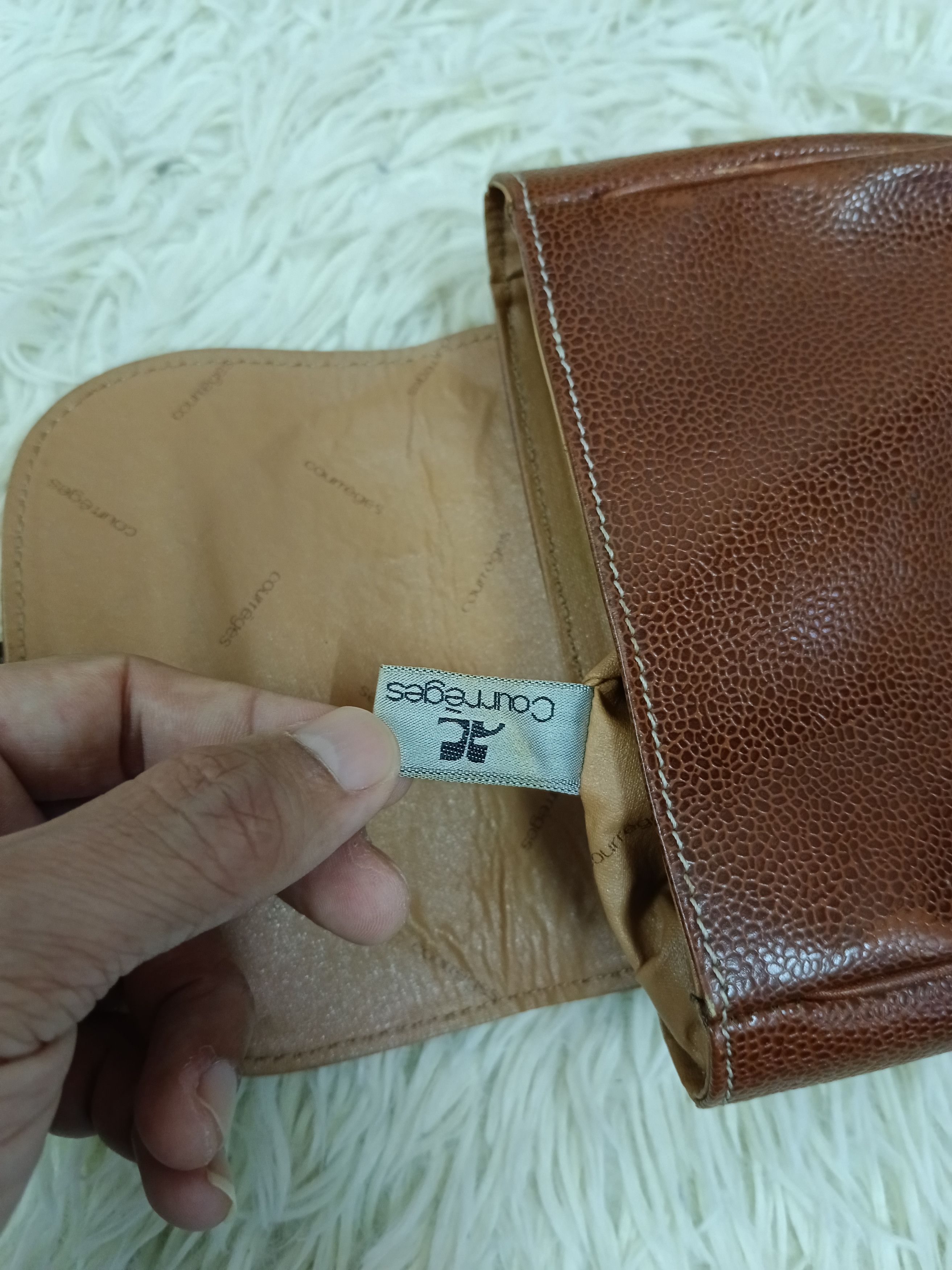 Courreges COURREGES LEATHER POUCH Size ONE SIZE - 13 Thumbnail